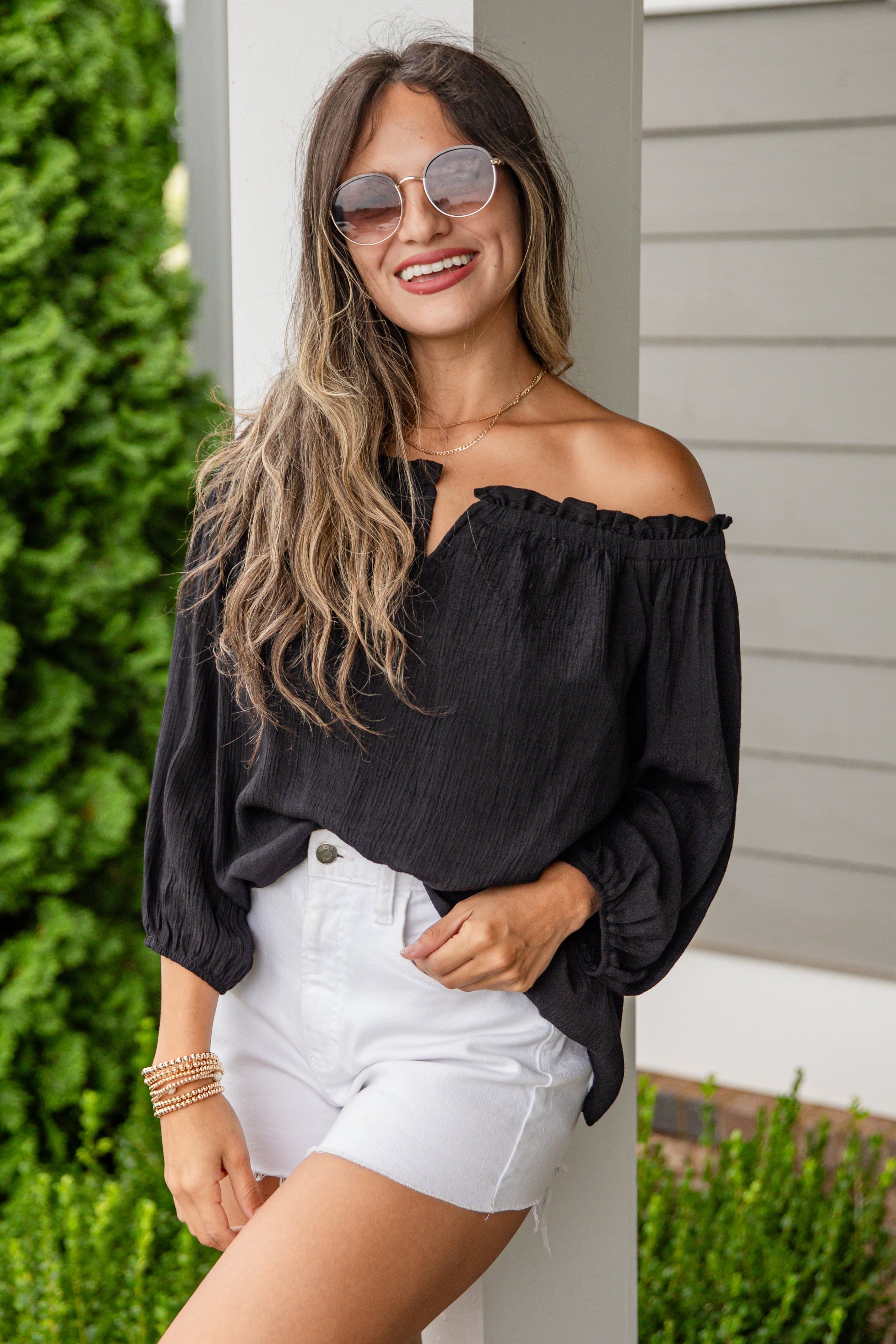 FINAL SALE - It's The Little Things Blouse