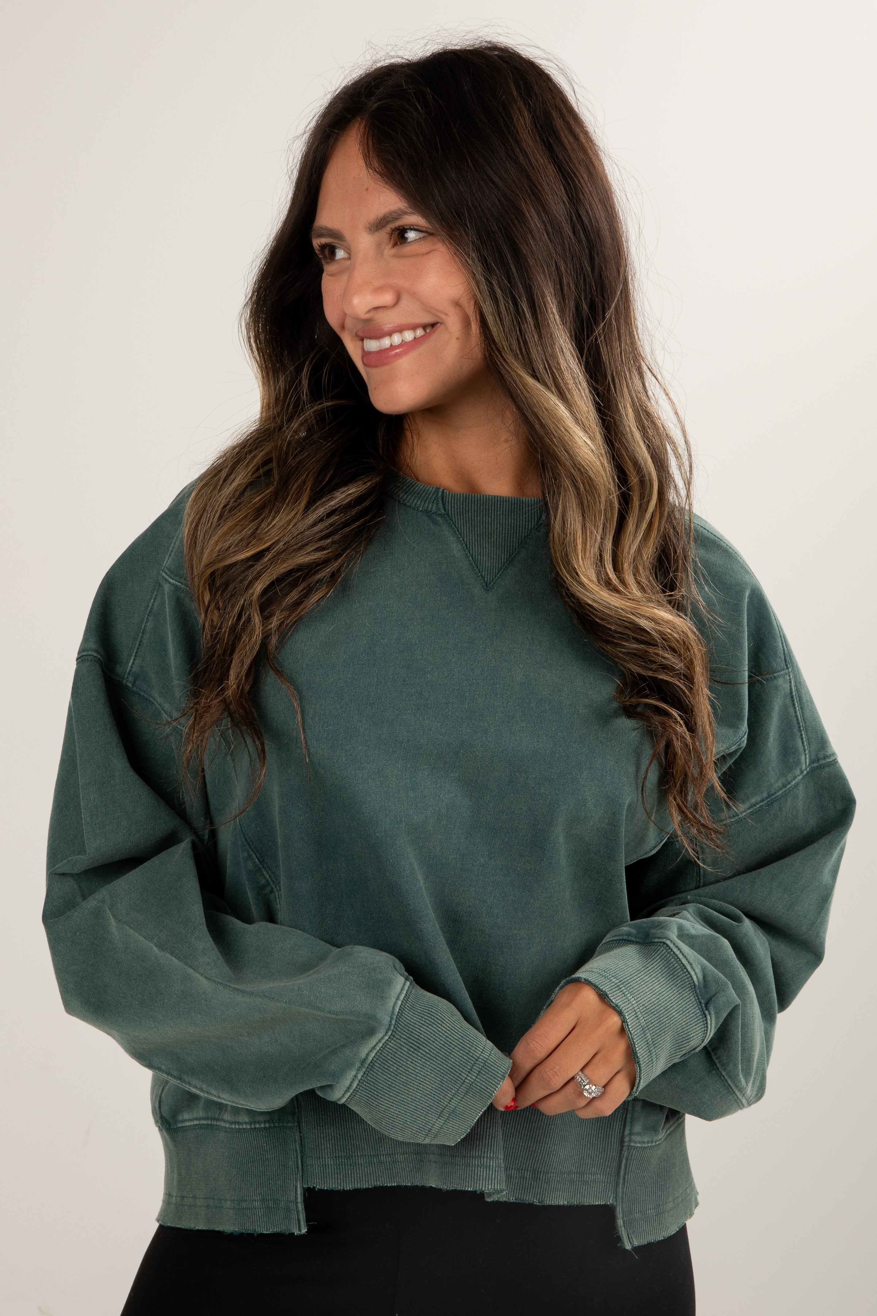 FINAL SALE - Staying At Home Pullover