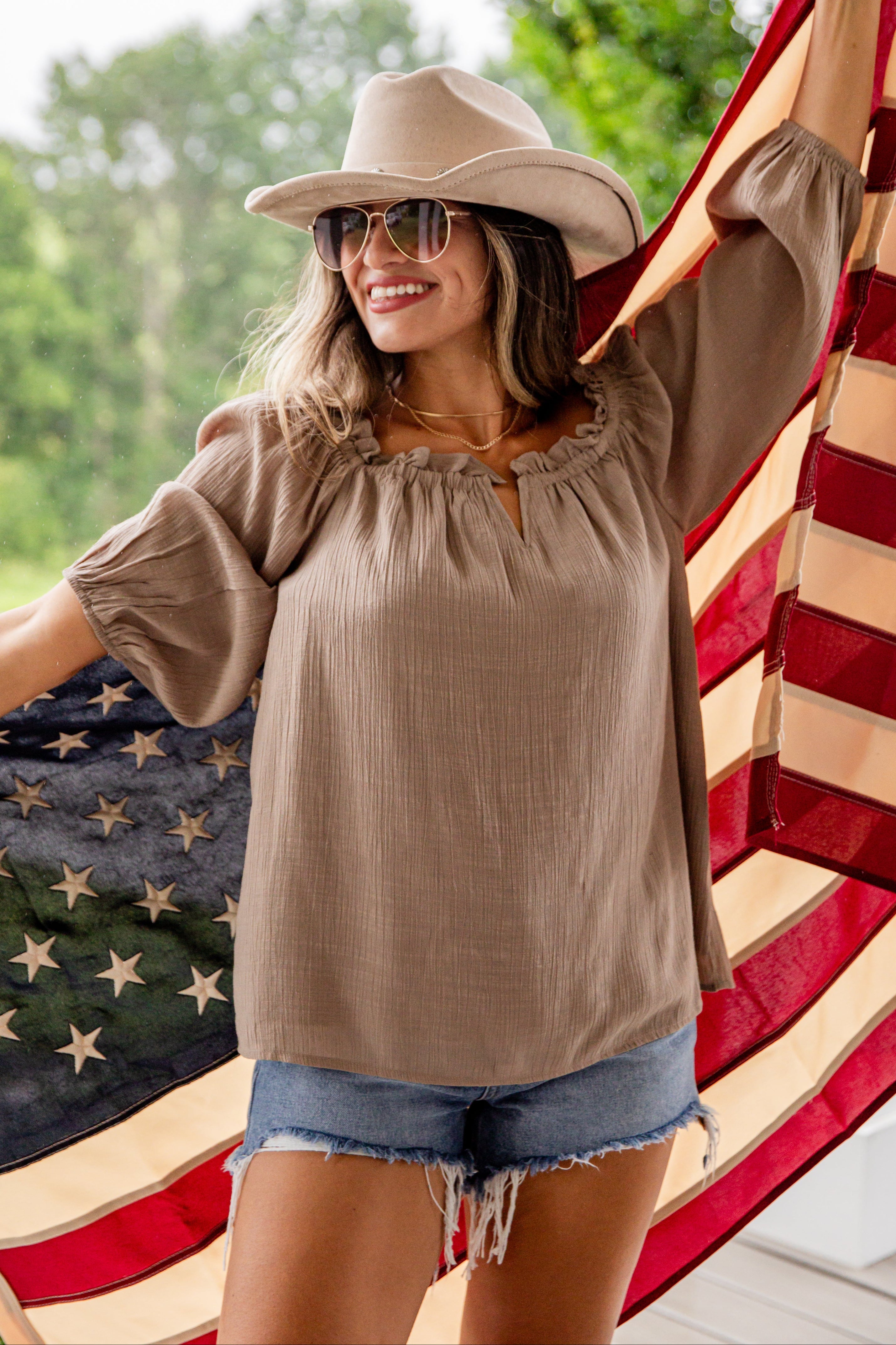 FINAL SALE - It's The Little Things Blouse