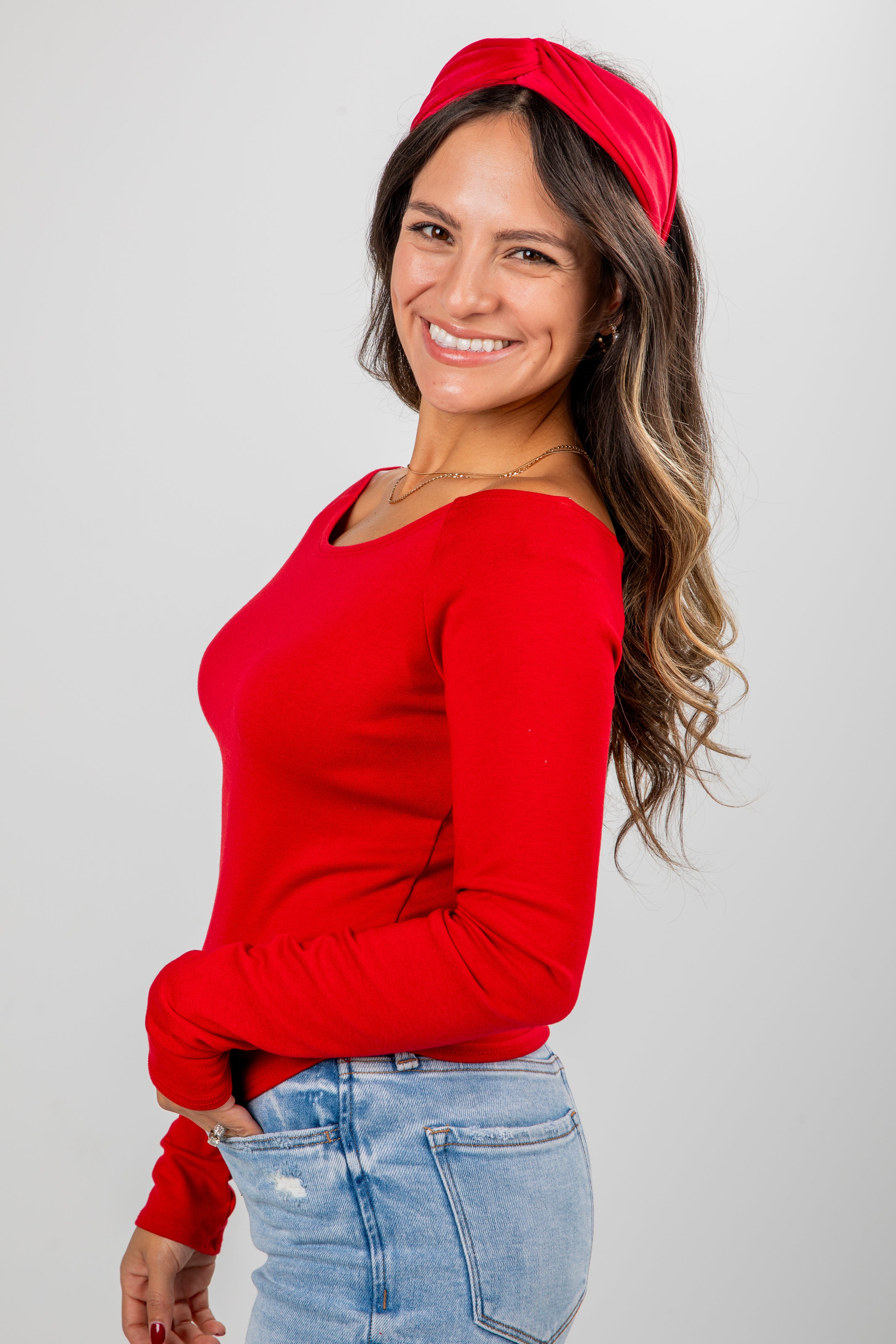 FINAL SALE - Holly Everyday Boat Neck Top - DOORBUSTER