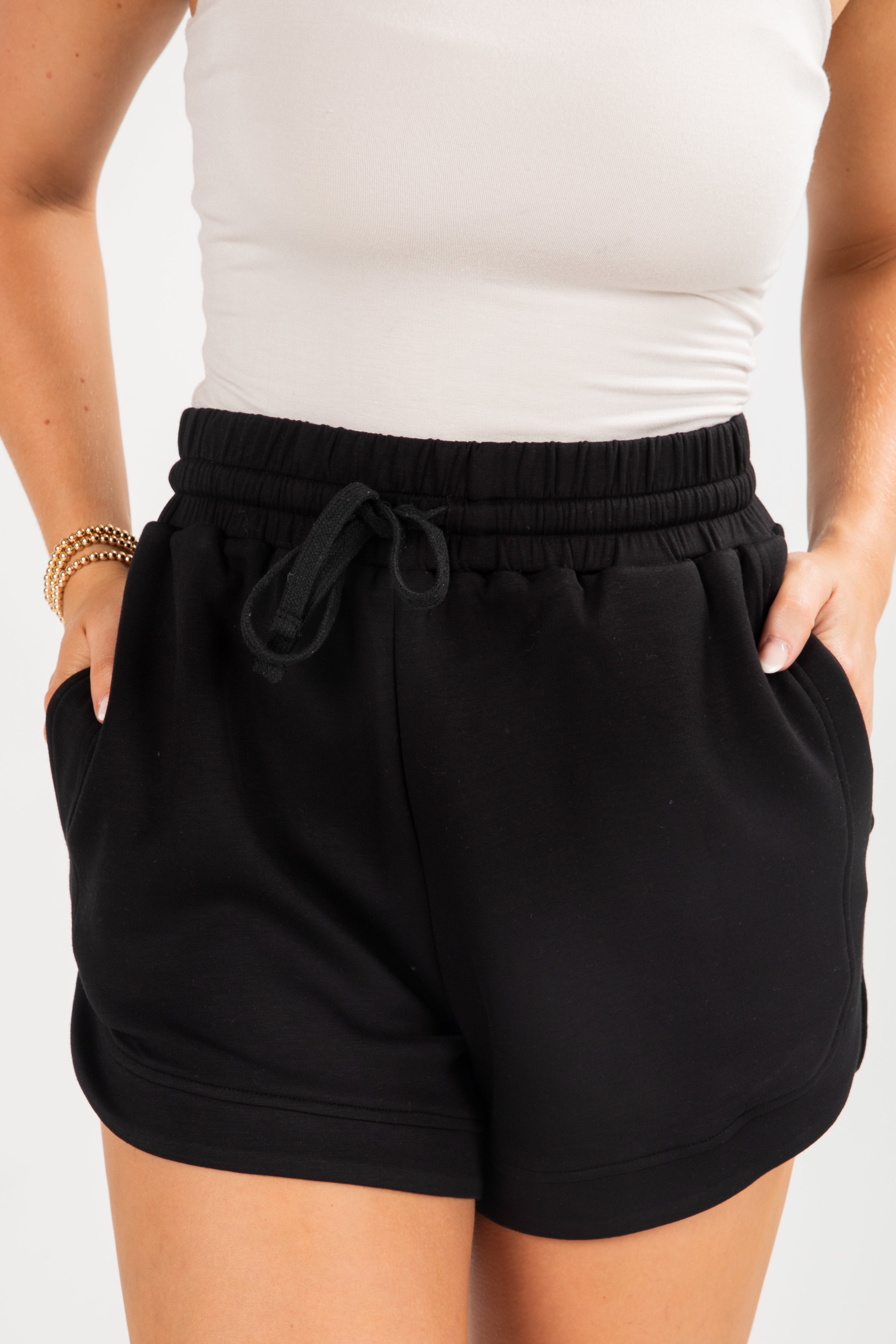 FINAL SALE - On The Go Sweat Shorts - DU DEAL