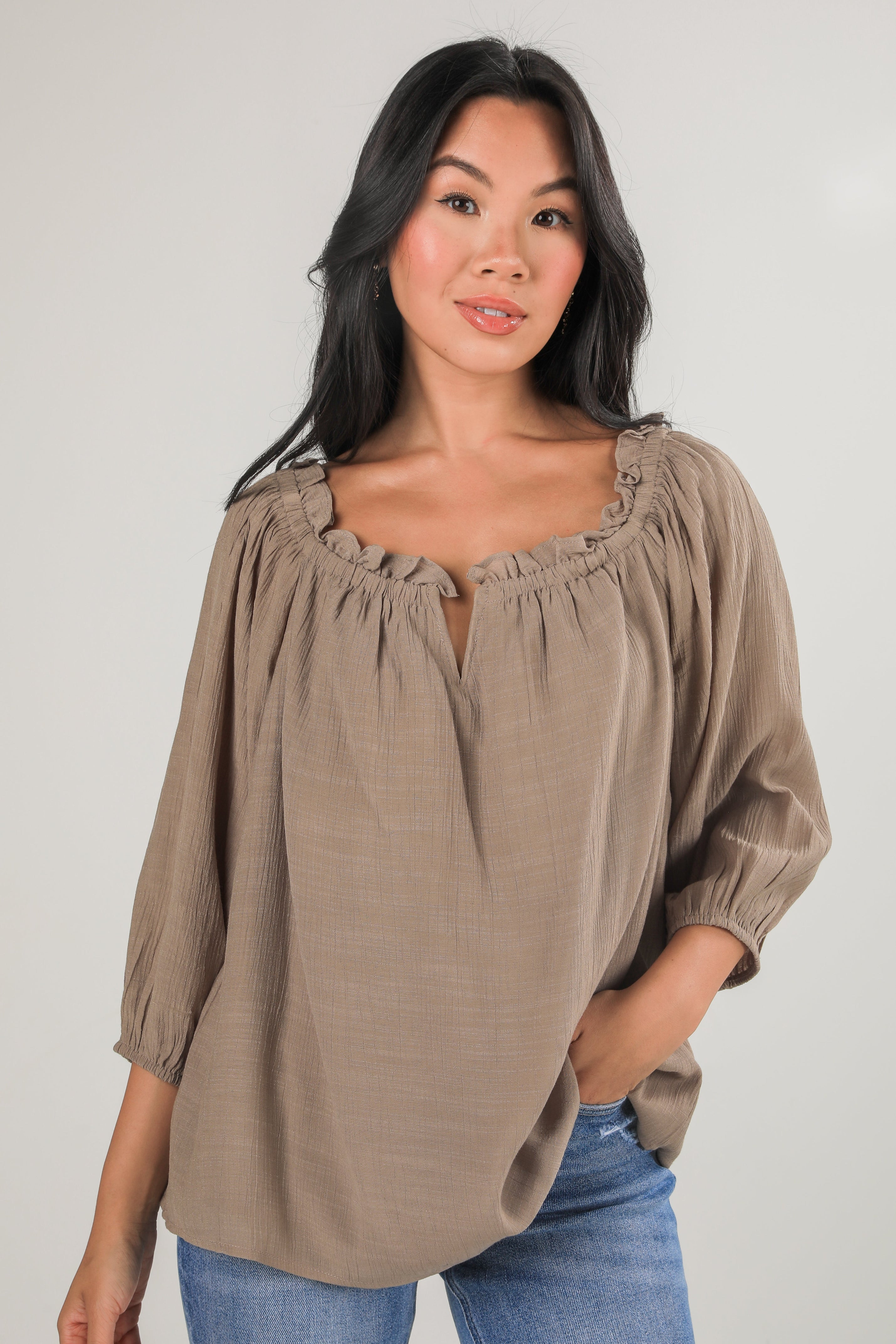 FINAL SALE - It's The Little Things Blouse
