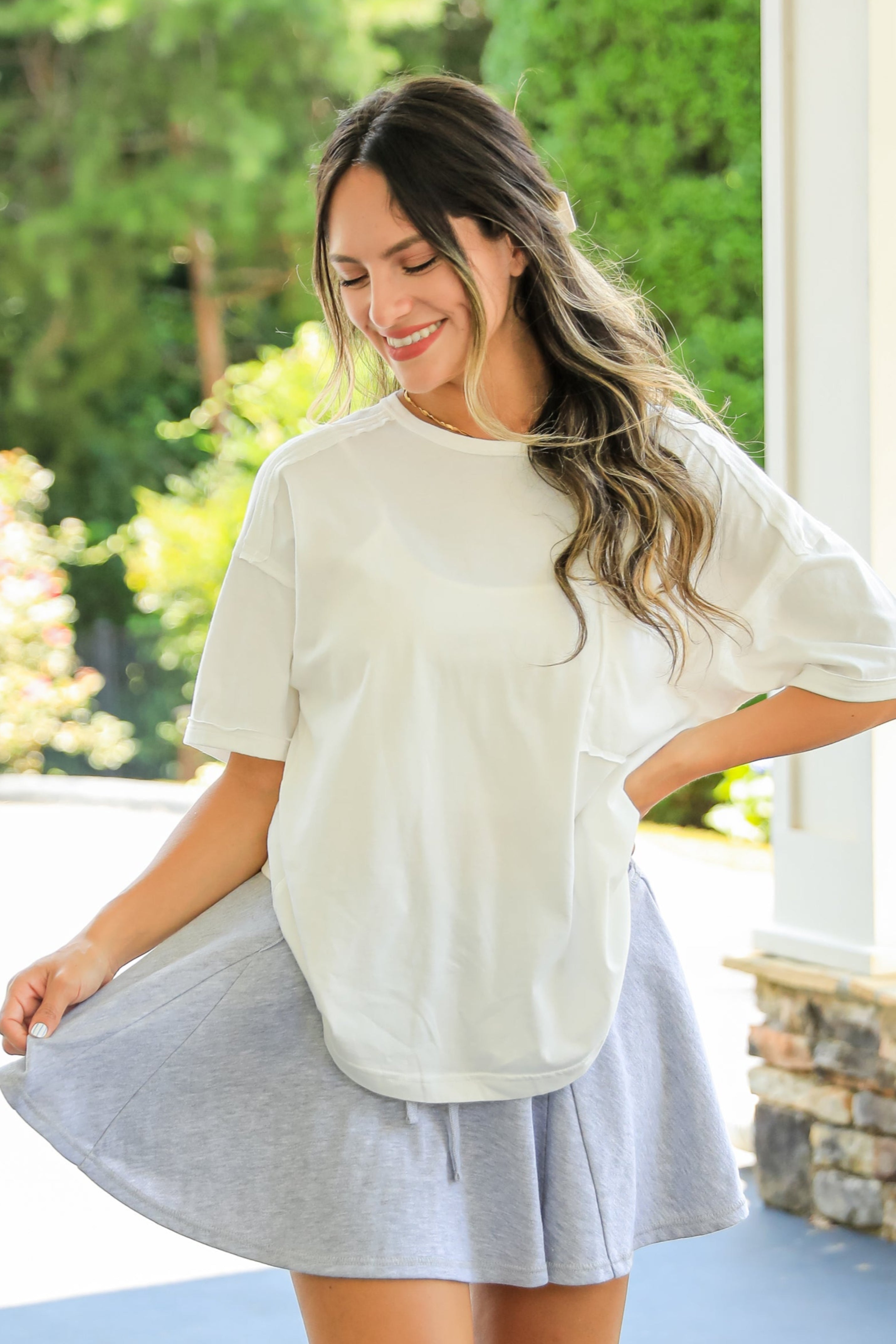 FINAL SALE - Sawyer Acid Washed Tee - DU DEAL