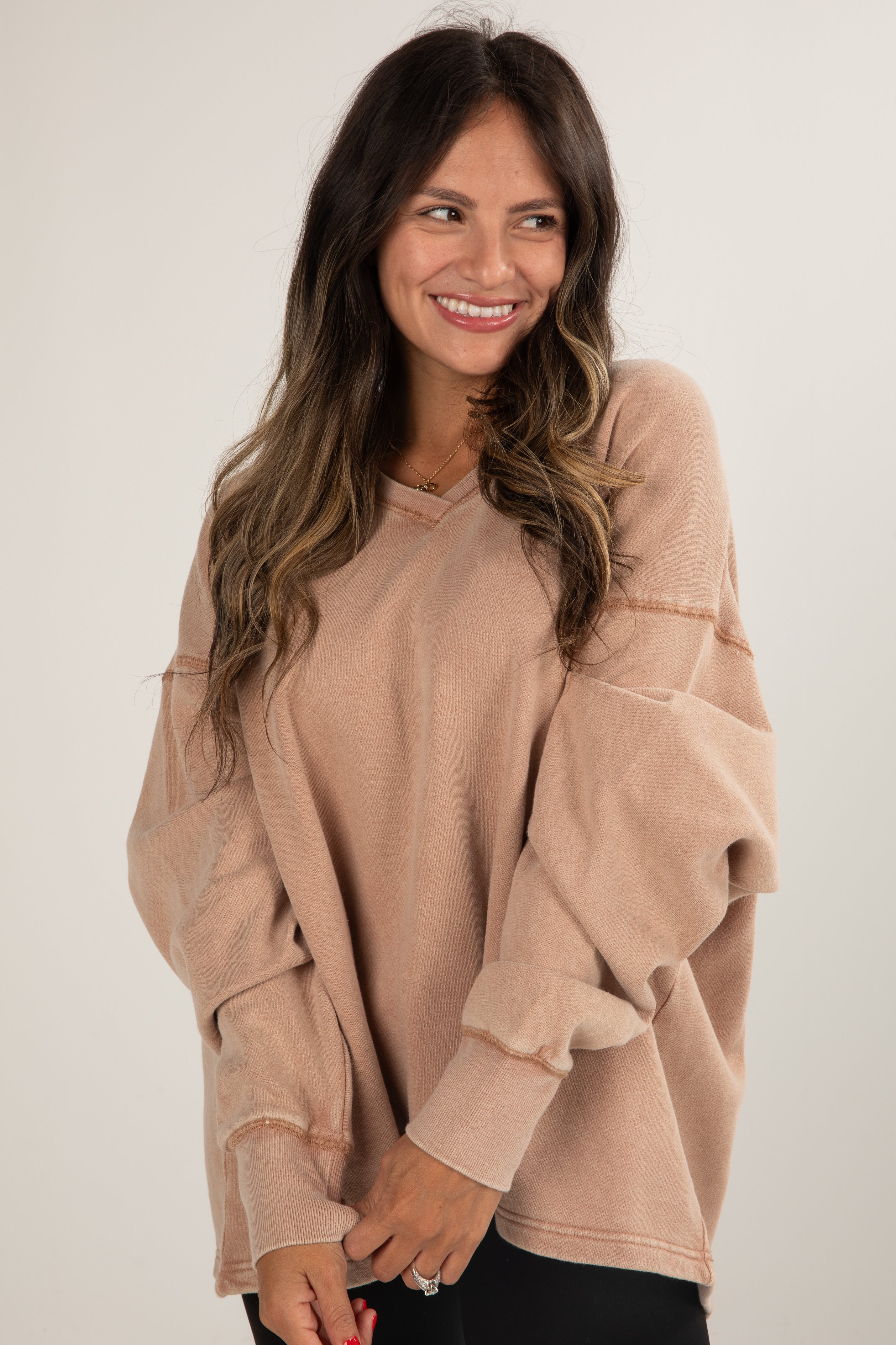FINAL SALE - Snuggle Up Fleece Pullover