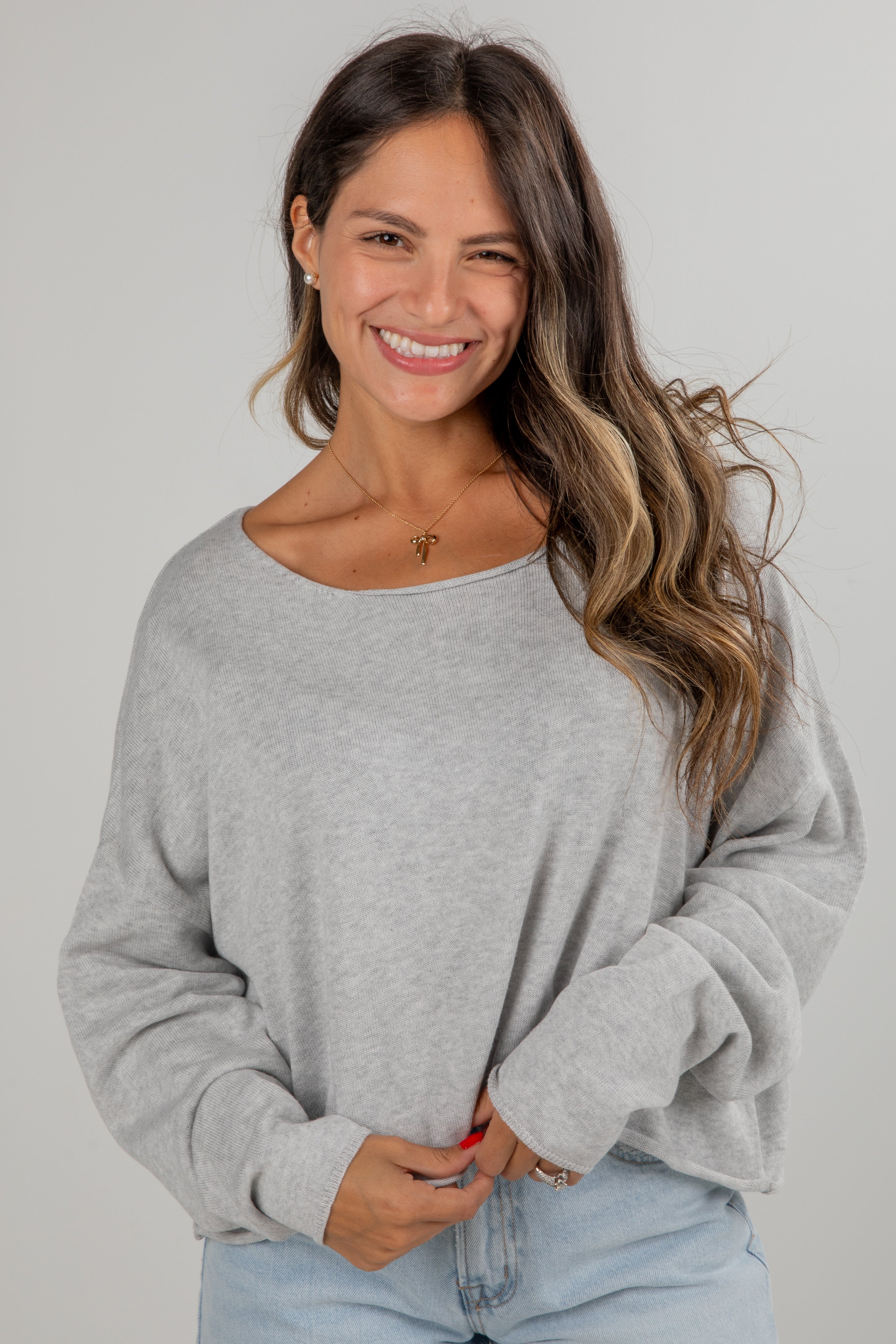 FINAL SALE - Chase The Feelings Lightweight Knit Top