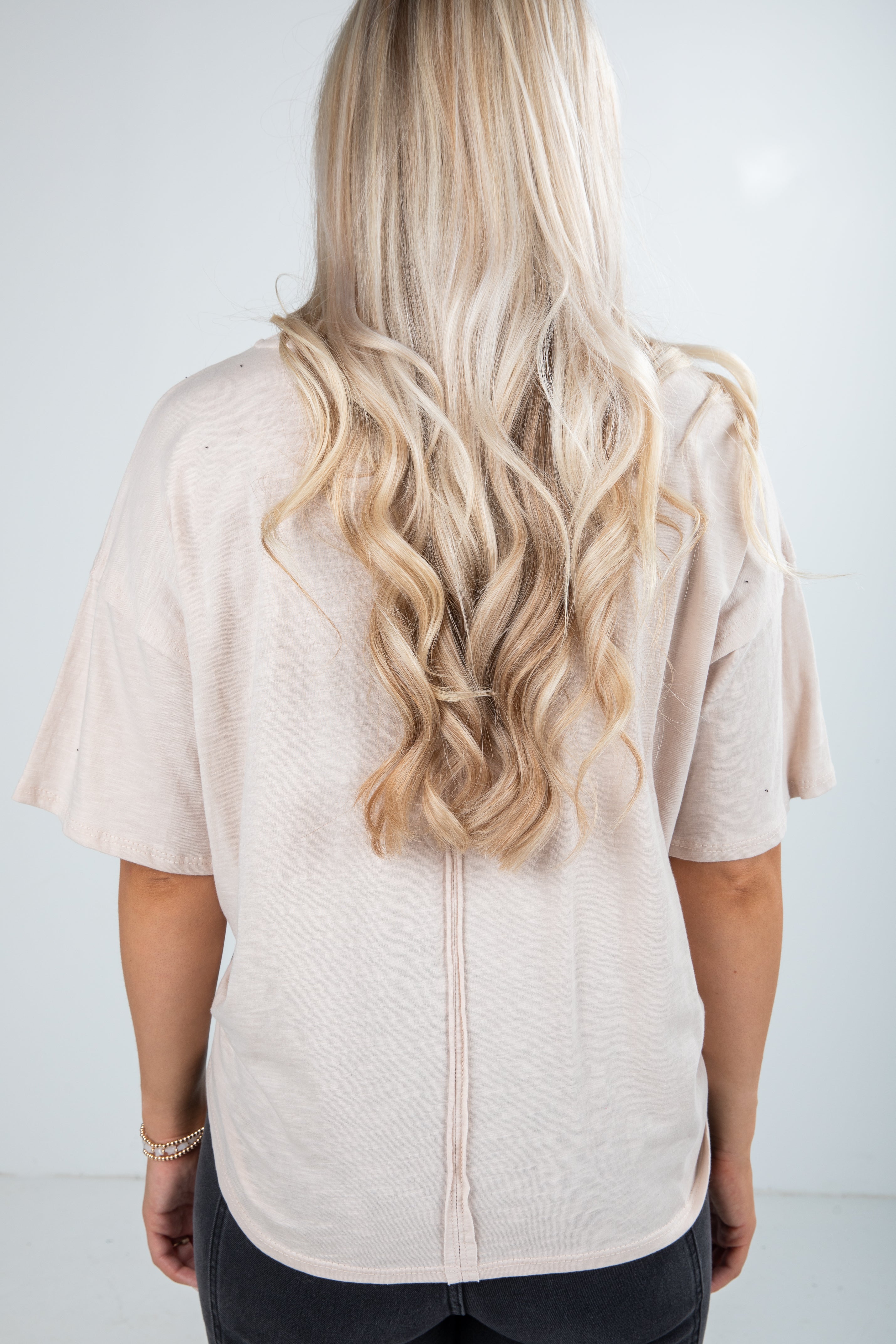 FINAL SALE - Abigail Everyday Short Sleeve Tee - DU DEAL
