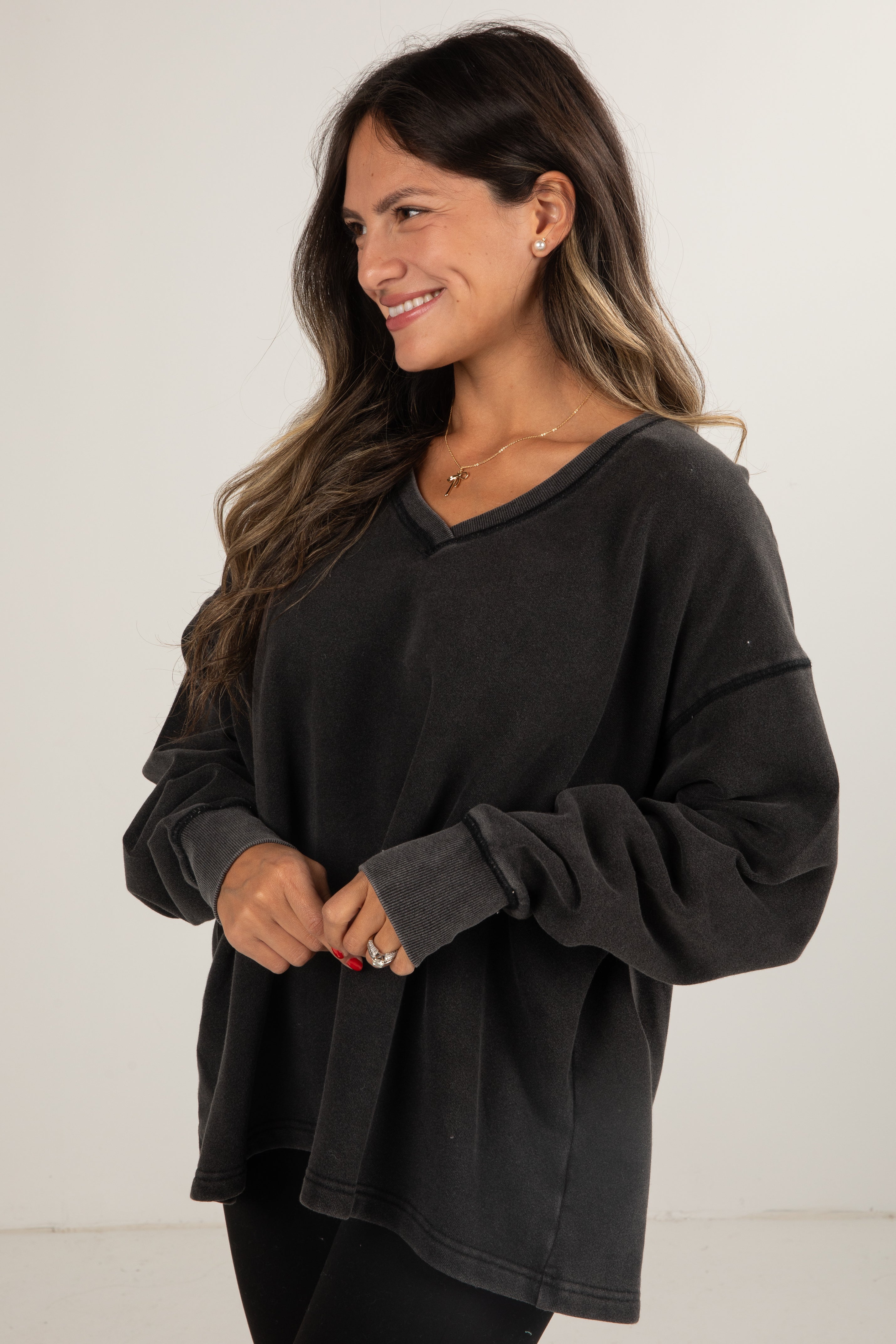FINAL SALE - Snuggle Up Fleece Pullover