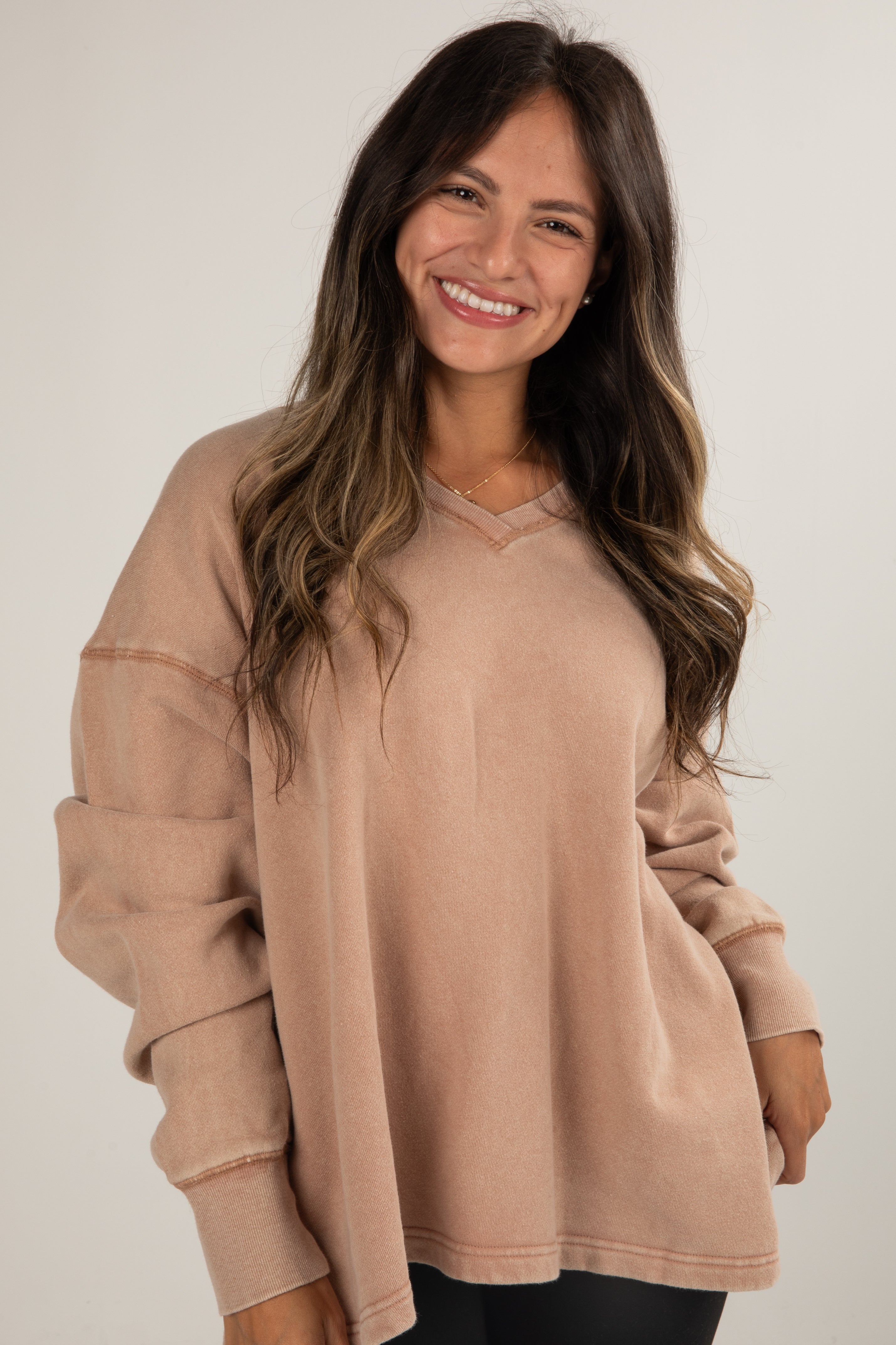 FINAL SALE - Snuggle Up Fleece Pullover