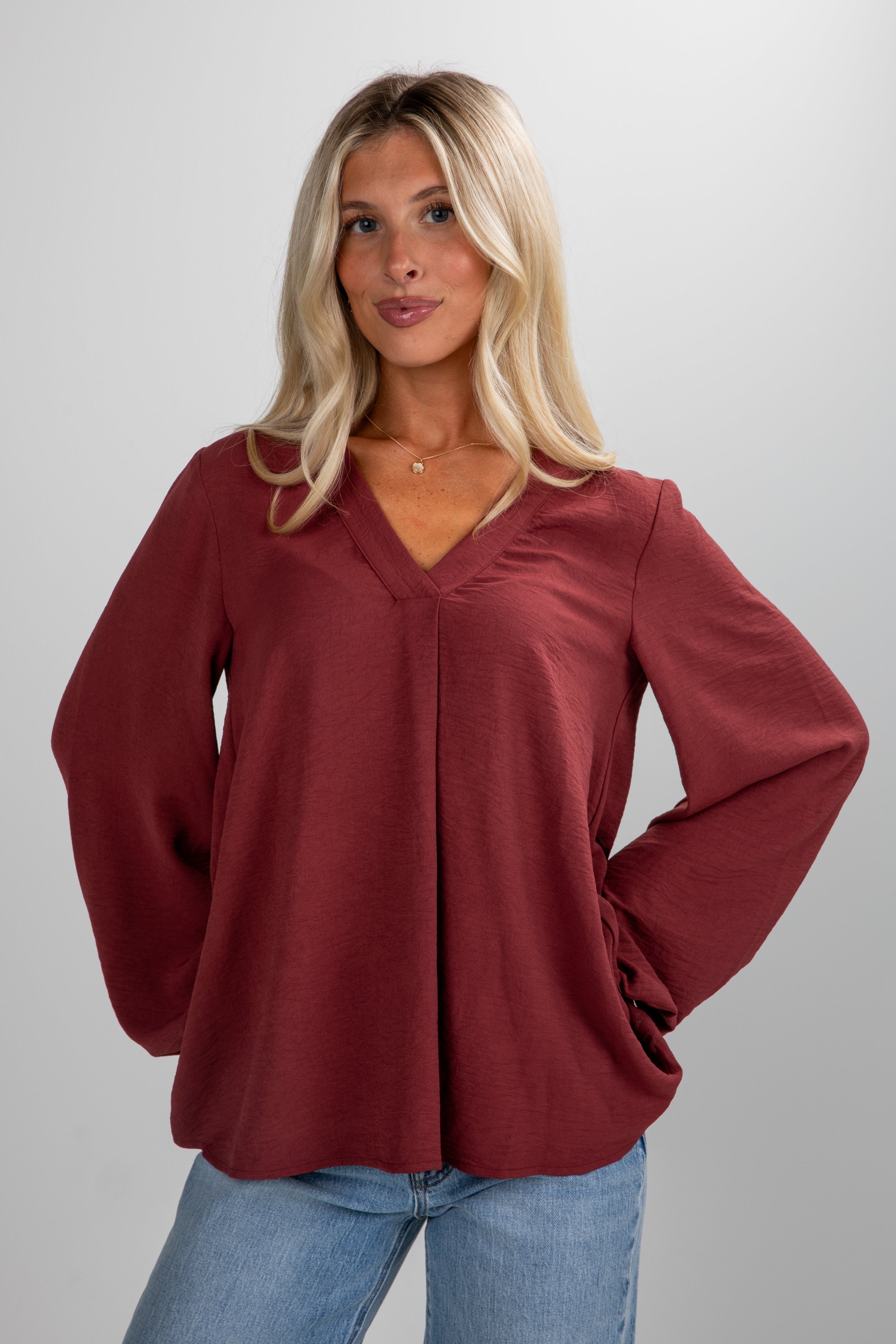FINAL SALE - For The Day Blouse