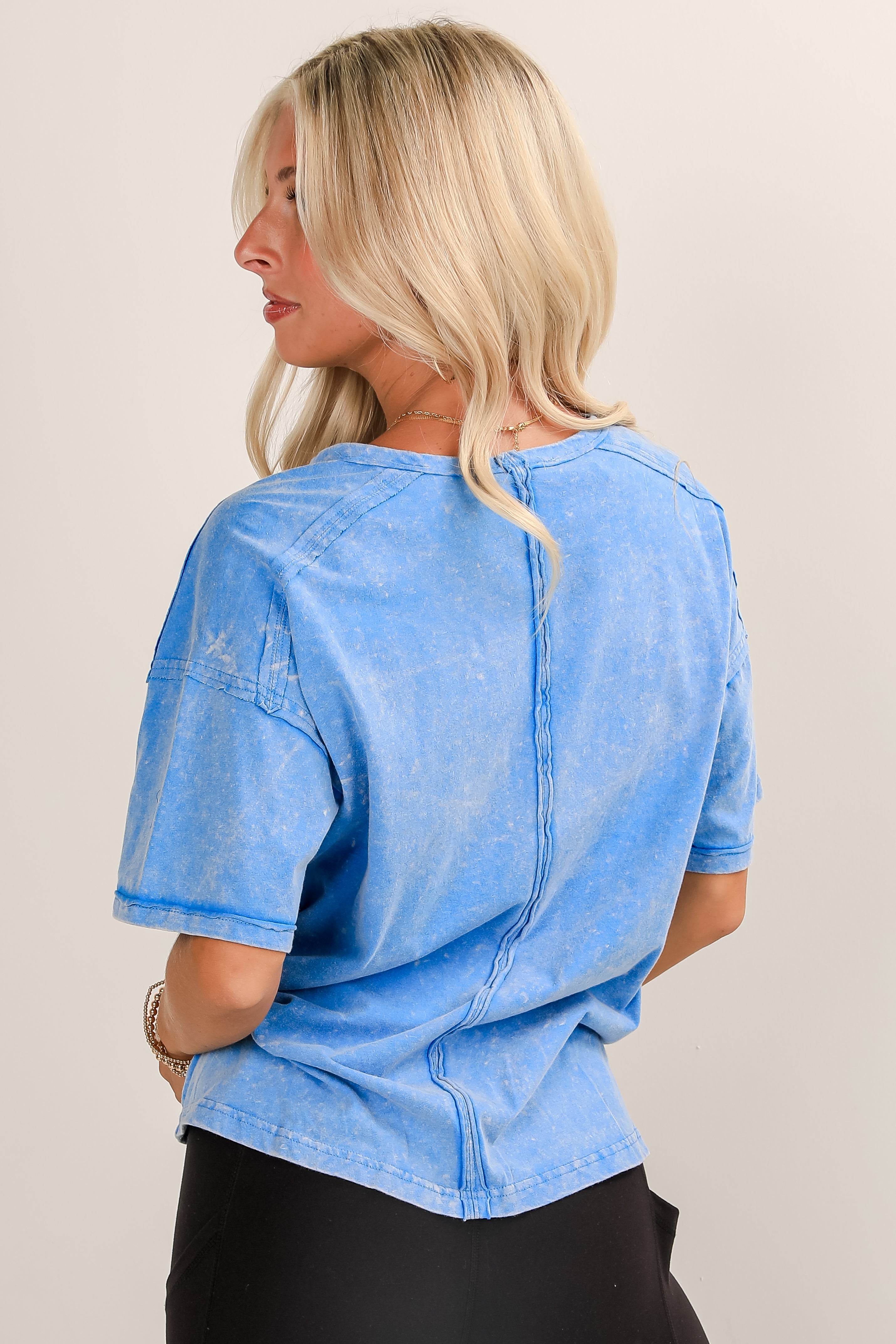 FINAL SALE - Sawyer Acid Washed Tee - DU DEAL