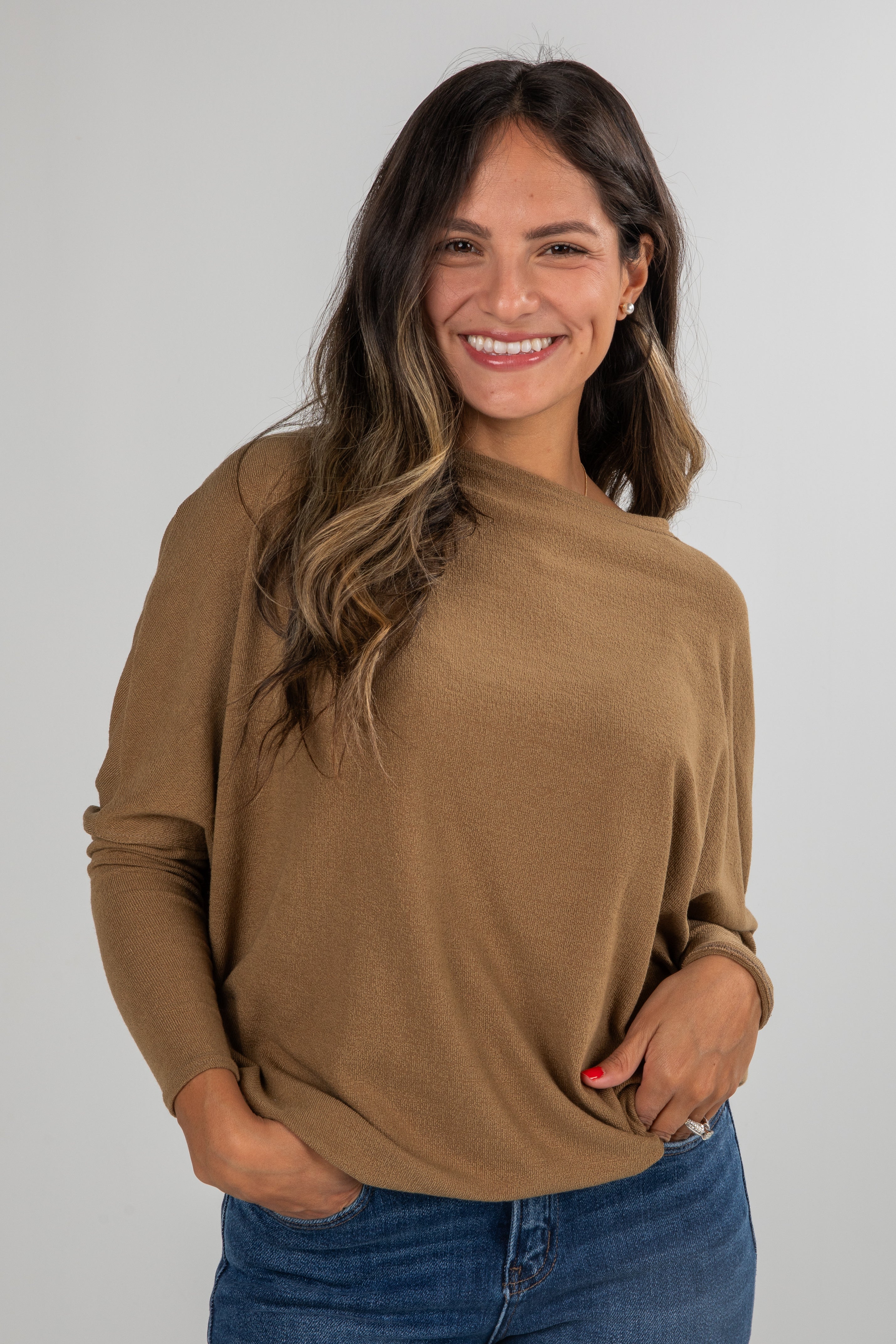 Always In Sight Oversized Knit Top - DU DEAL