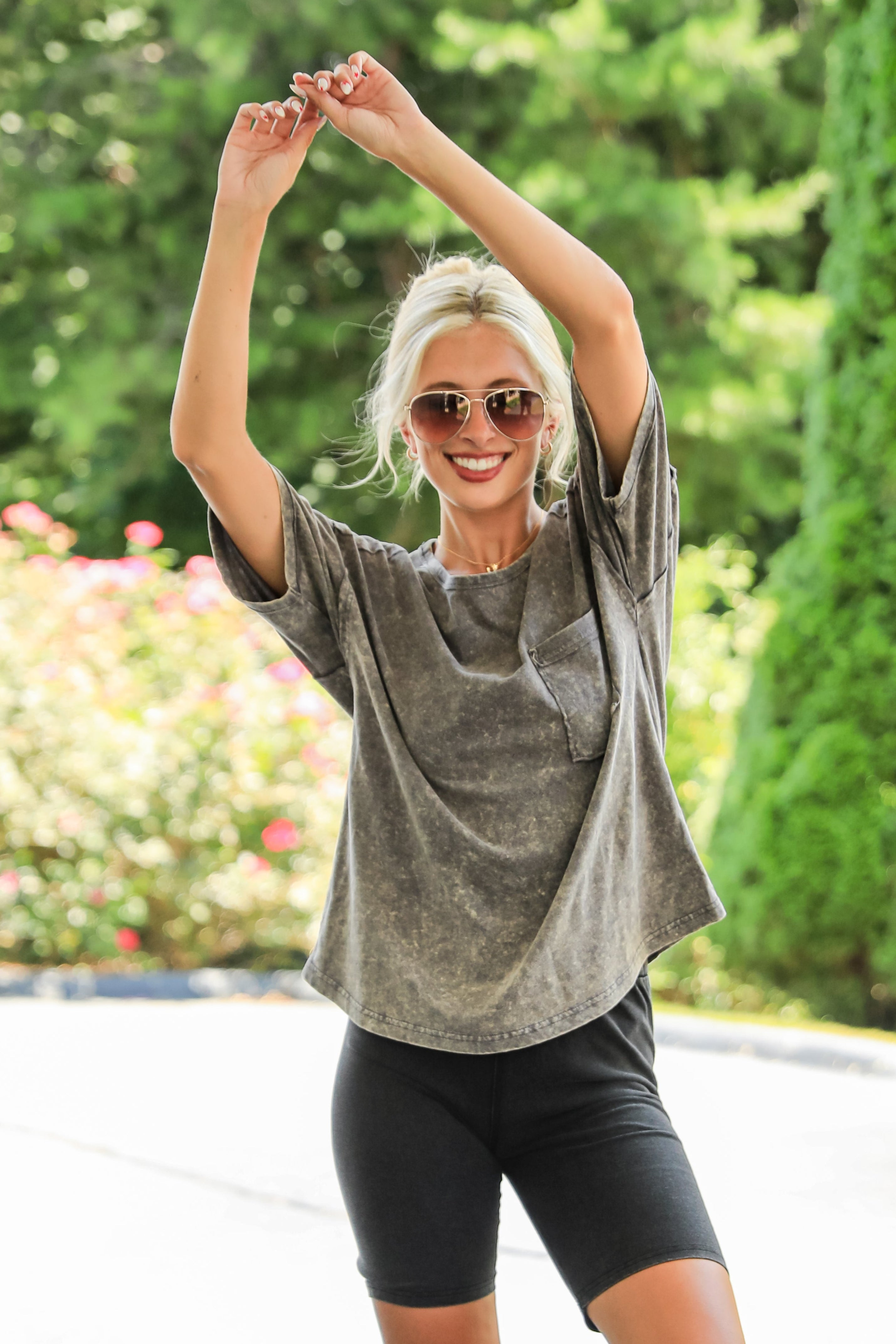 FINAL SALE - Sawyer Acid Washed Tee - DU DEAL