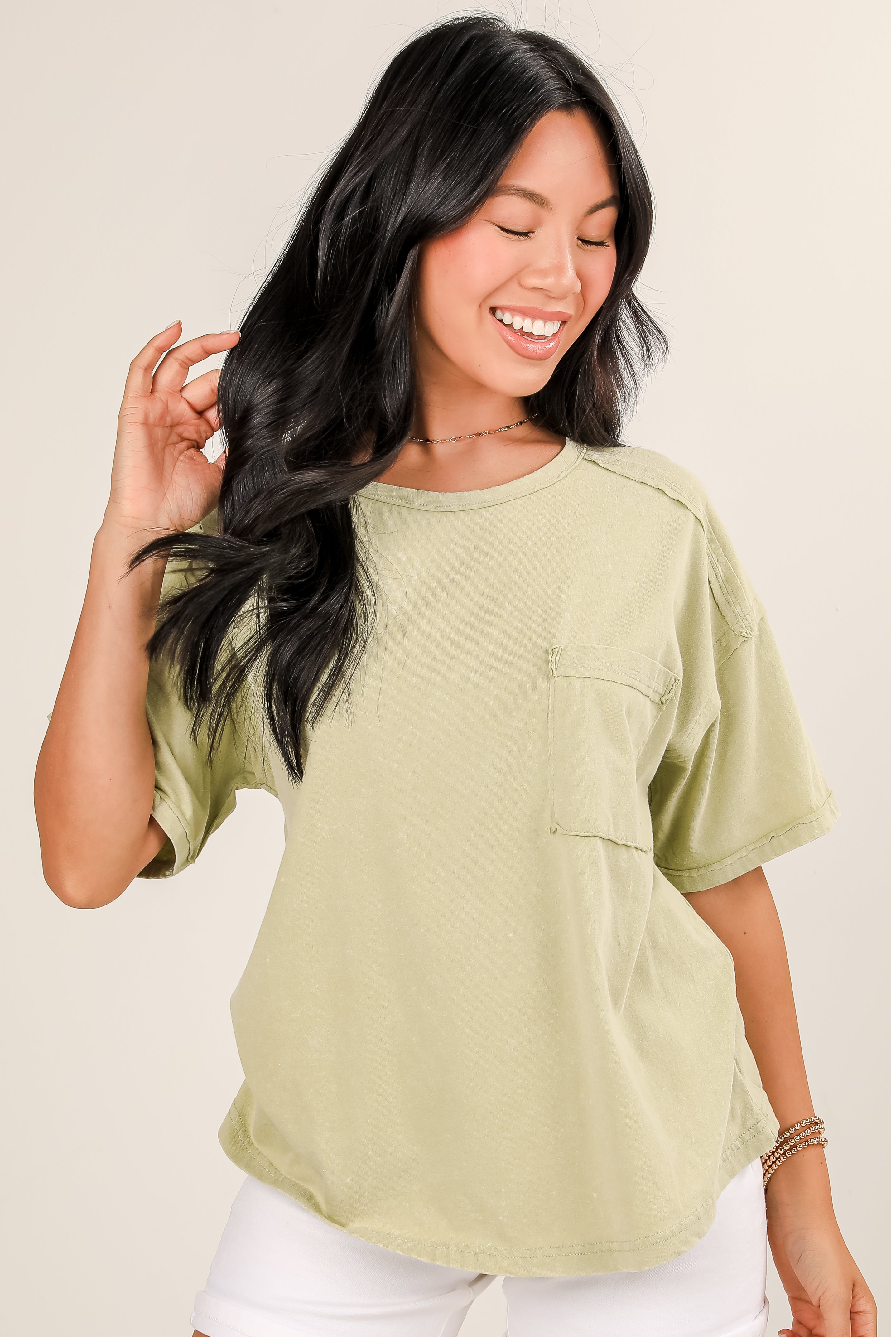 FINAL SALE - Sawyer Acid Washed Tee - DU DEAL