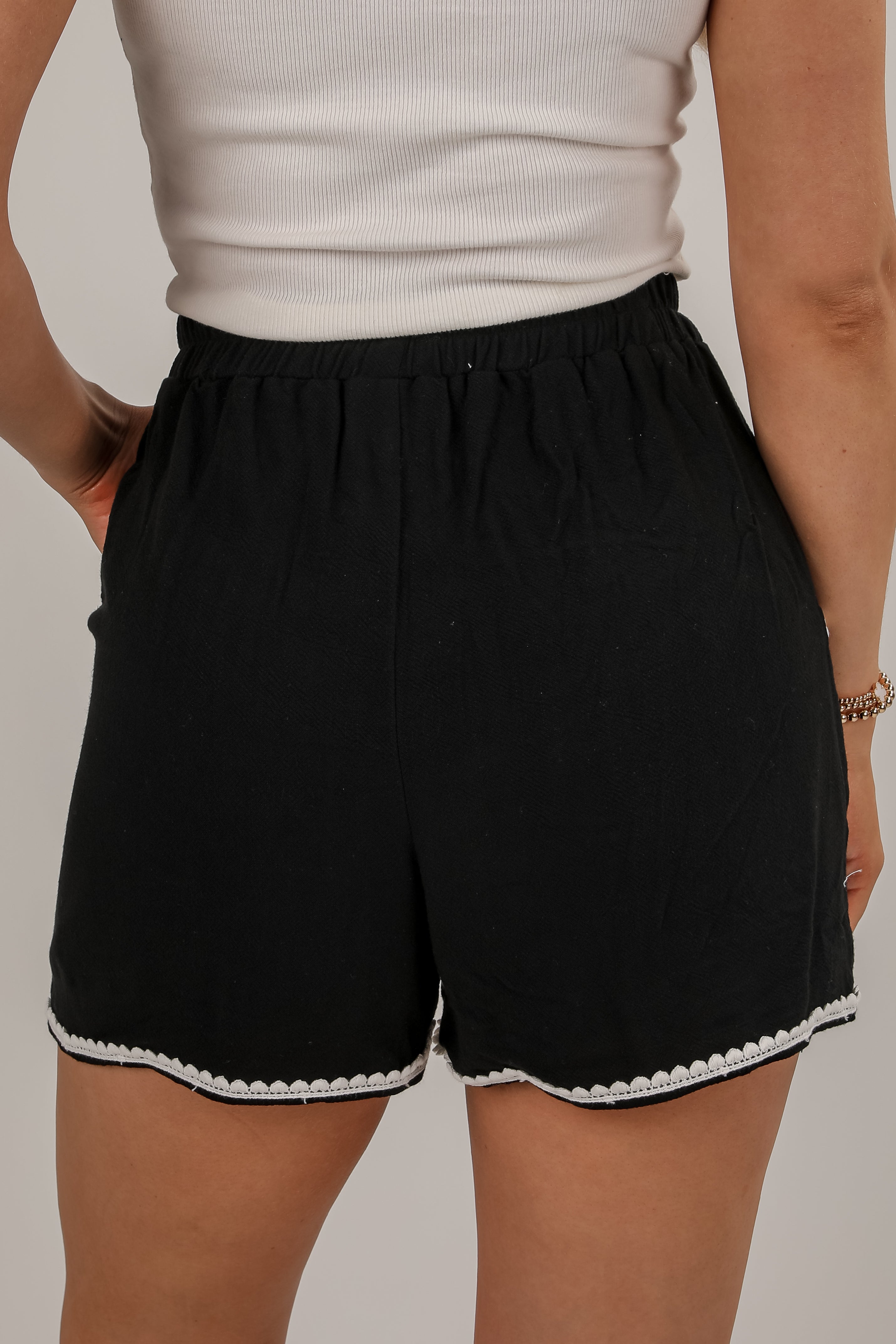 FINAL SALE - What You Want Black Shorts - DU DEAL