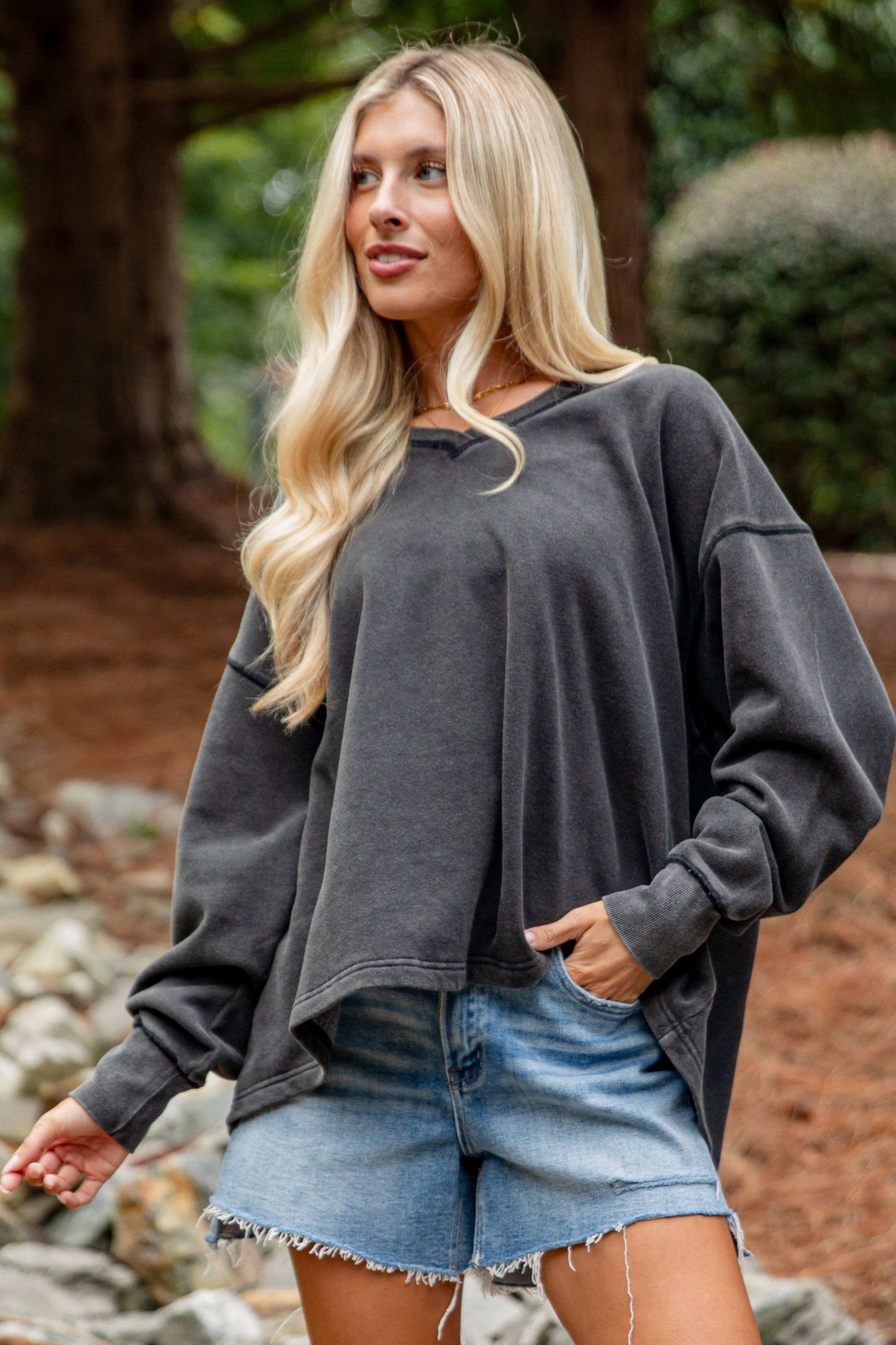 FINAL SALE - Snuggle Up Fleece Pullover