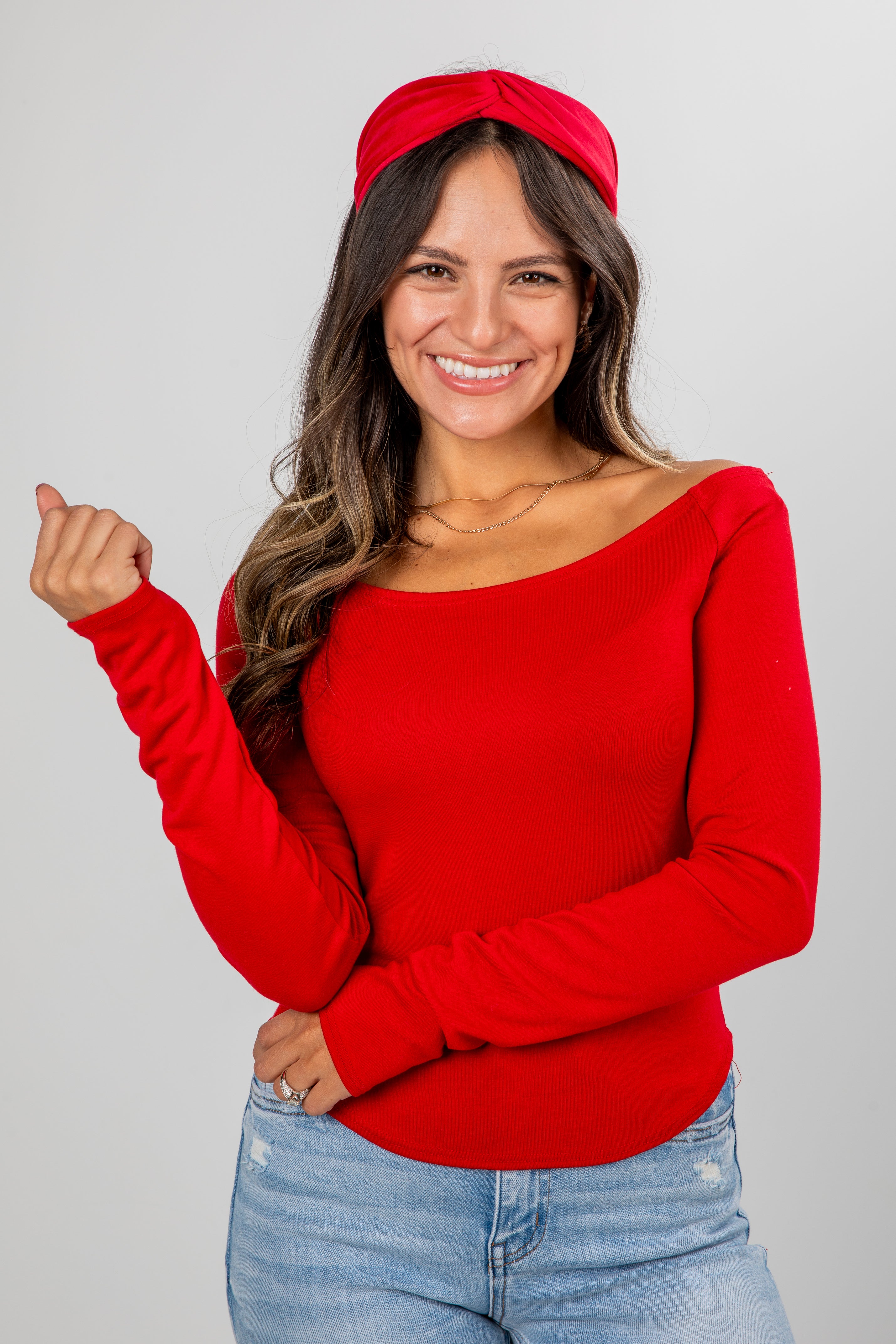 FINAL SALE - Holly Everyday Boat Neck Top - DOORBUSTER
