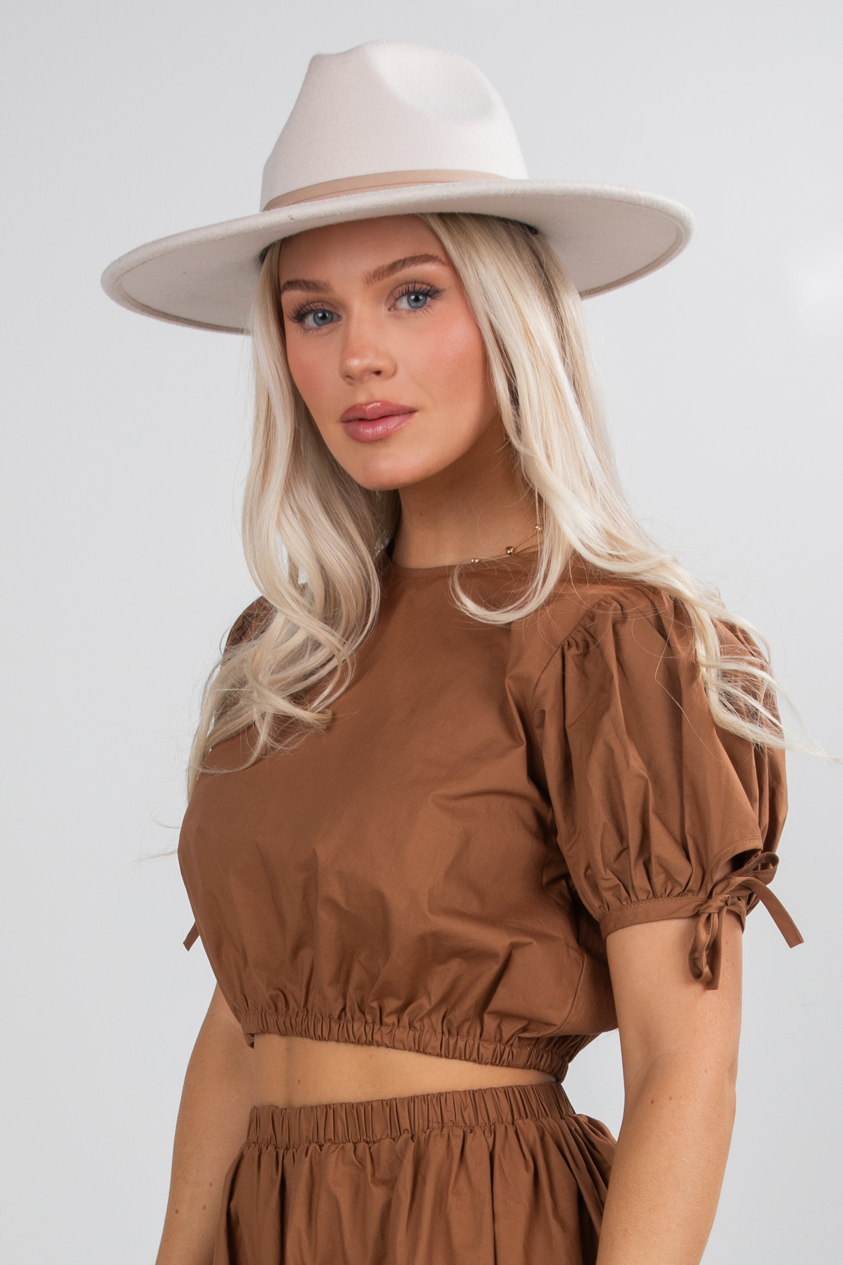 FINAL SALE - Harvest Beauty Brown Blouse