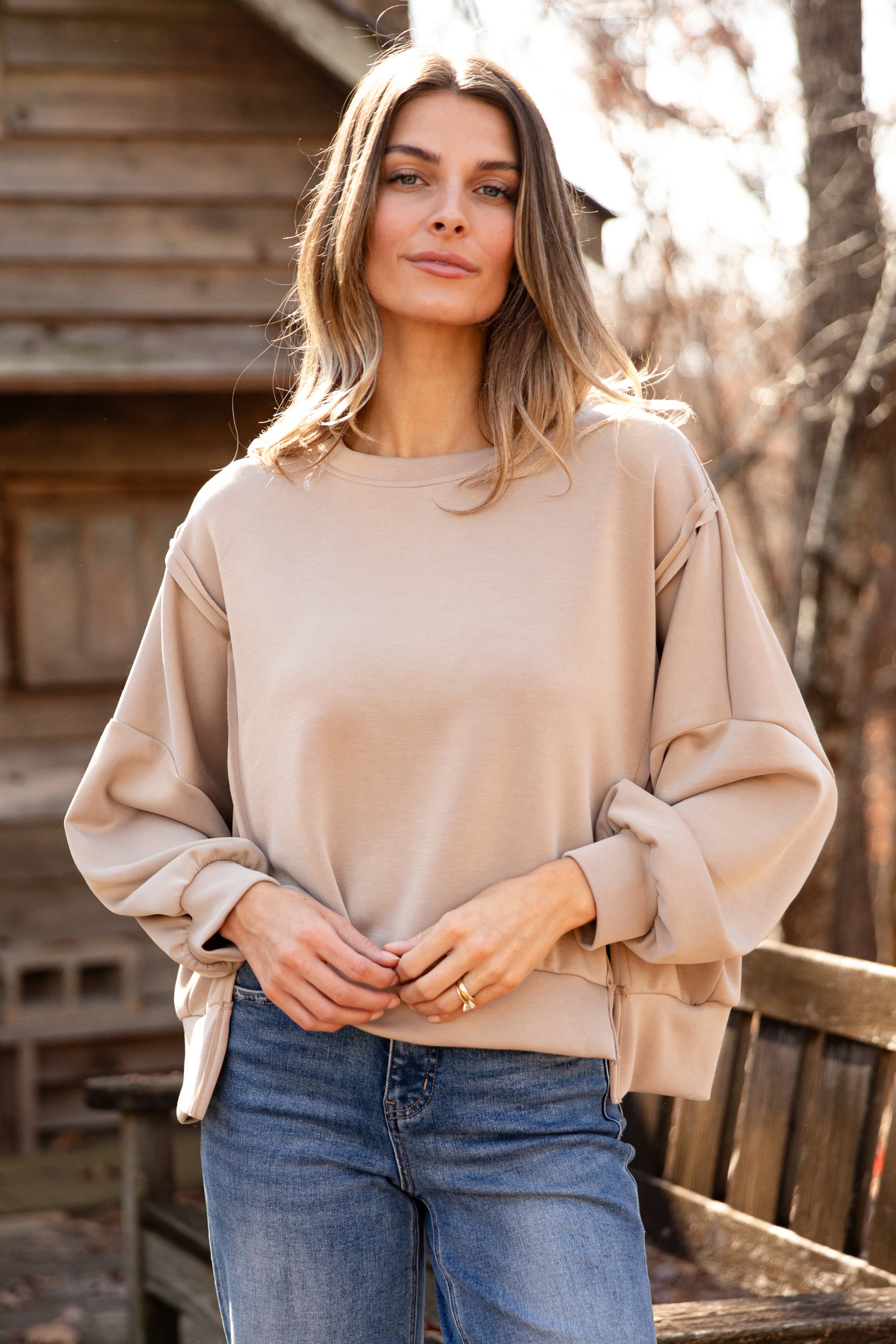 FINAL SALE - Ultra Air Soft Oversized Pullover - DOORBUSTER