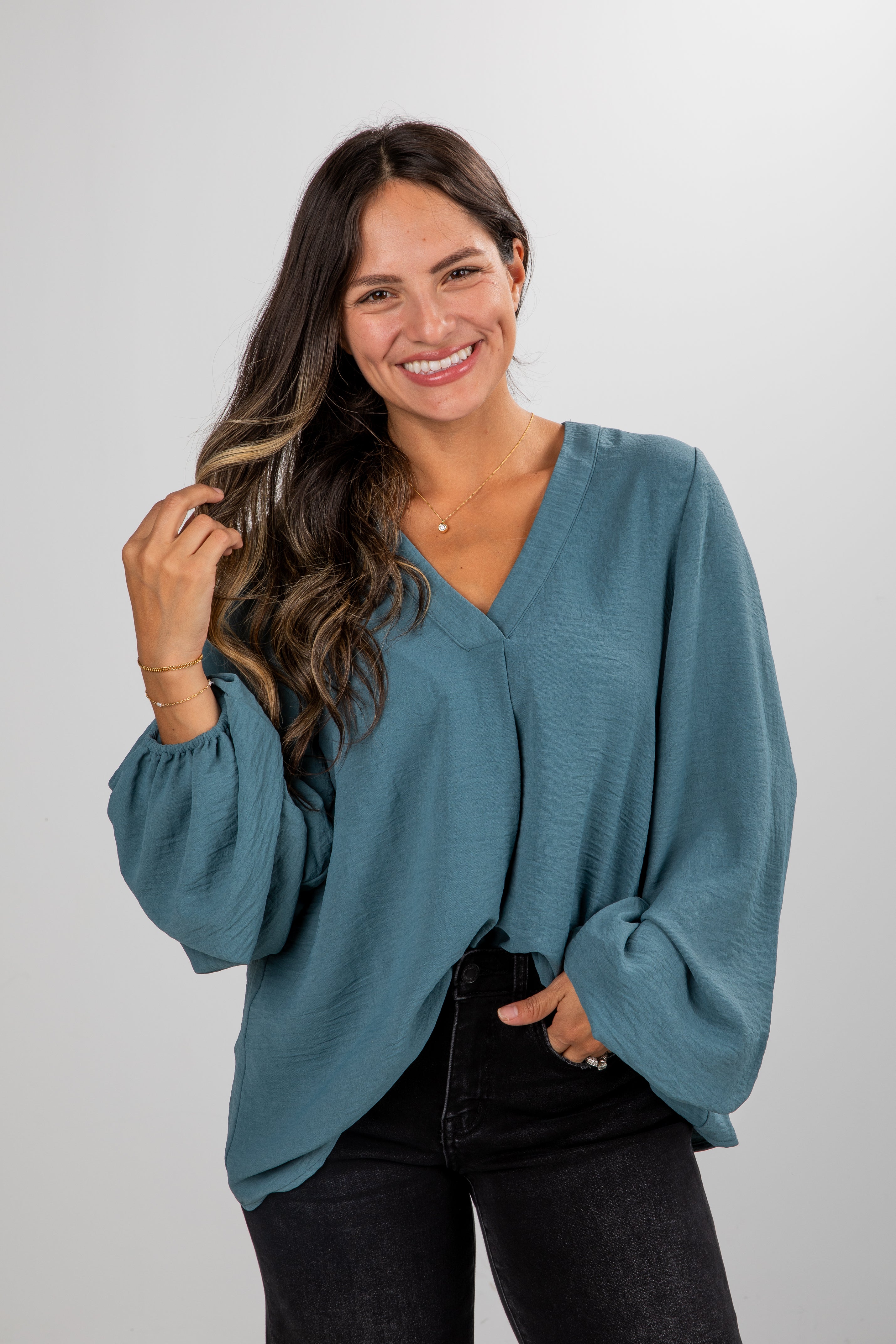FINAL SALE - For The Day Blouse