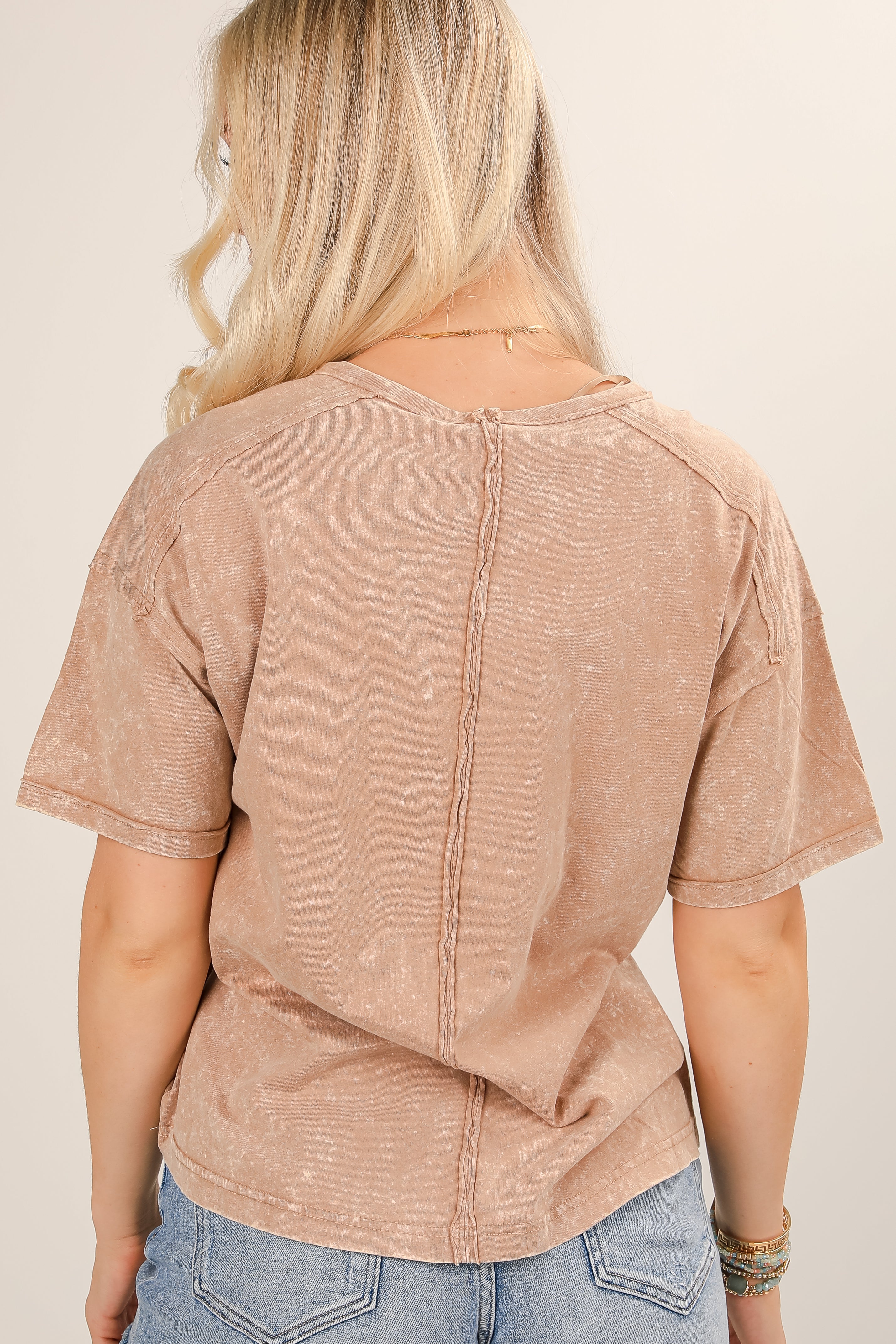 FINAL SALE - Sawyer Acid Washed Tee - DU DEAL