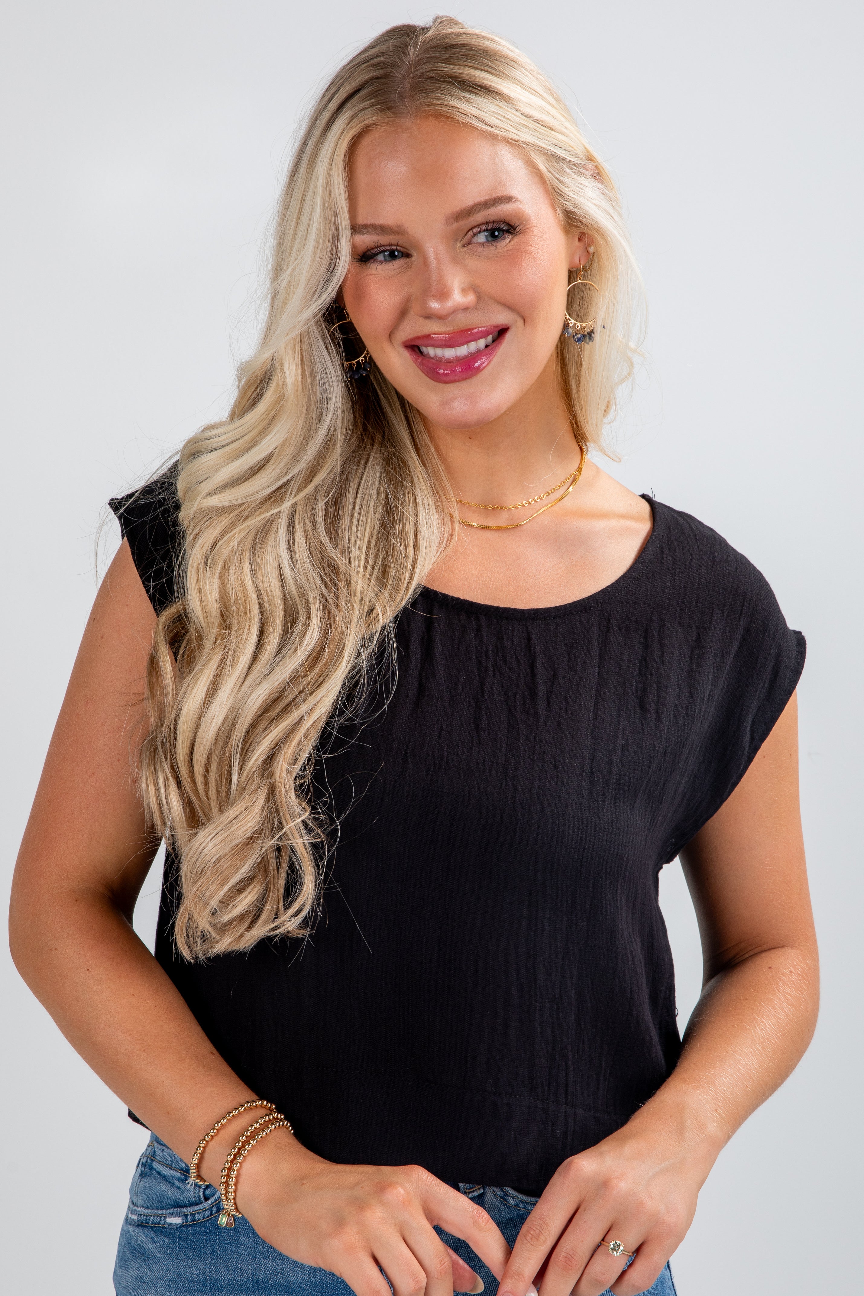 FINAL SALE - Consider Me Lucky Blouse - DU DEAL