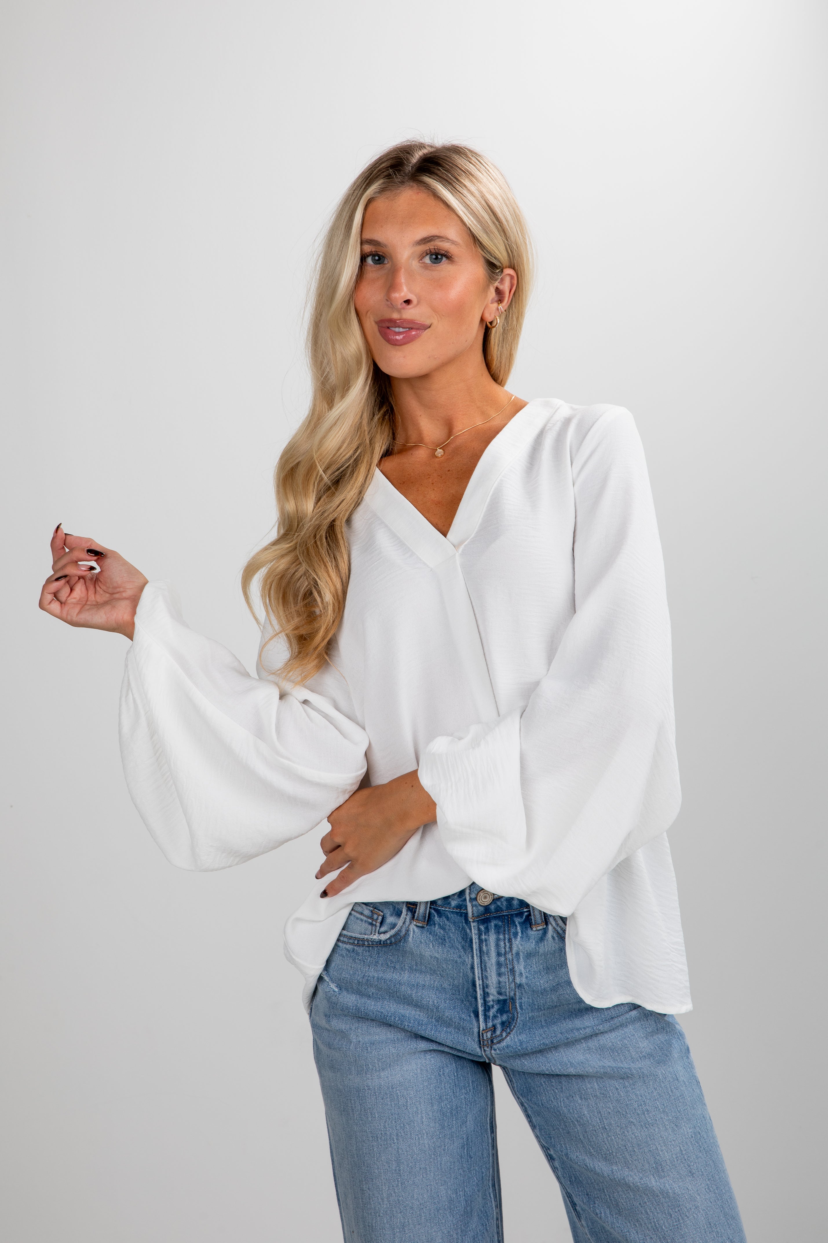 FINAL SALE - For The Day Blouse