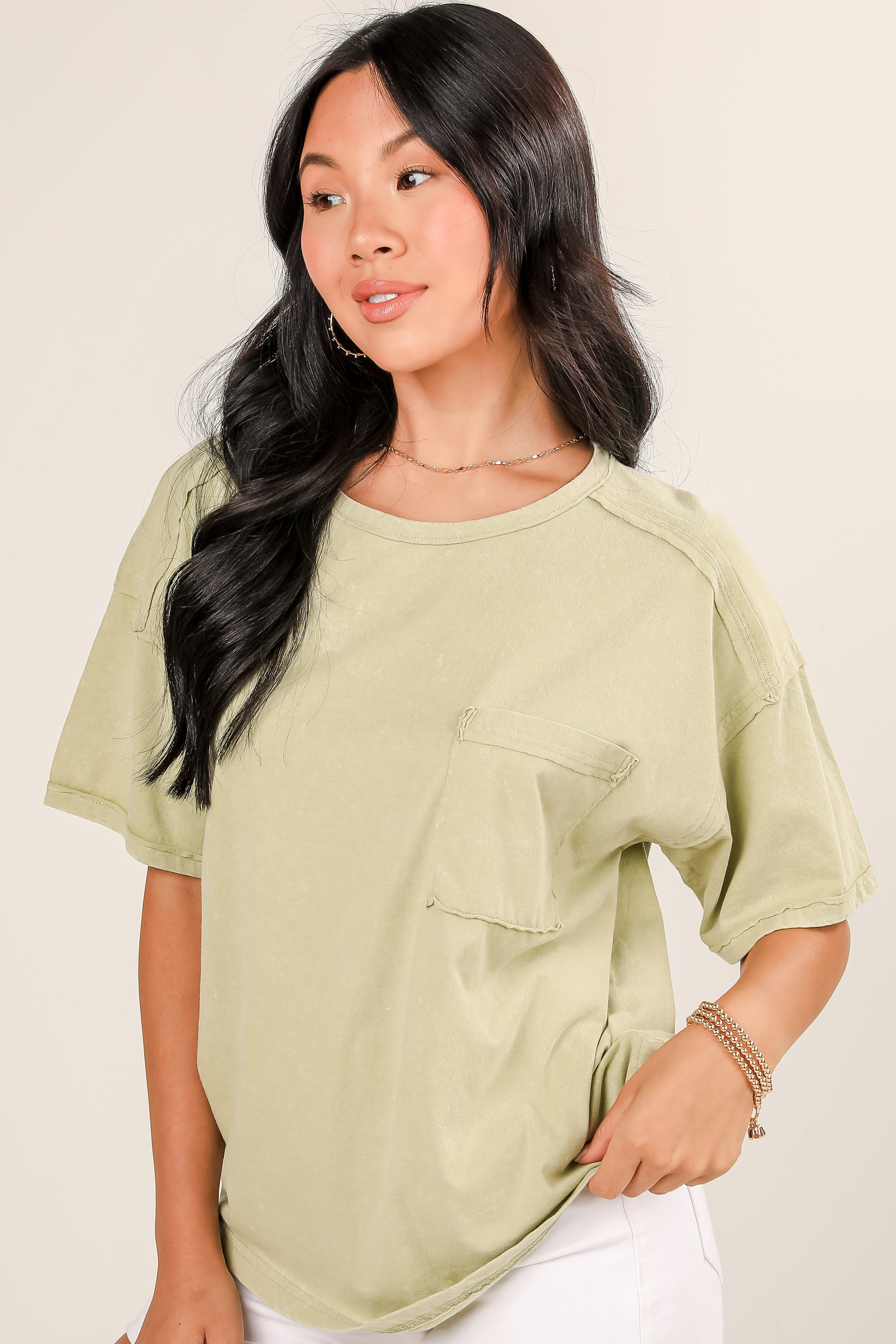 FINAL SALE - Sawyer Acid Washed Tee - DU DEAL