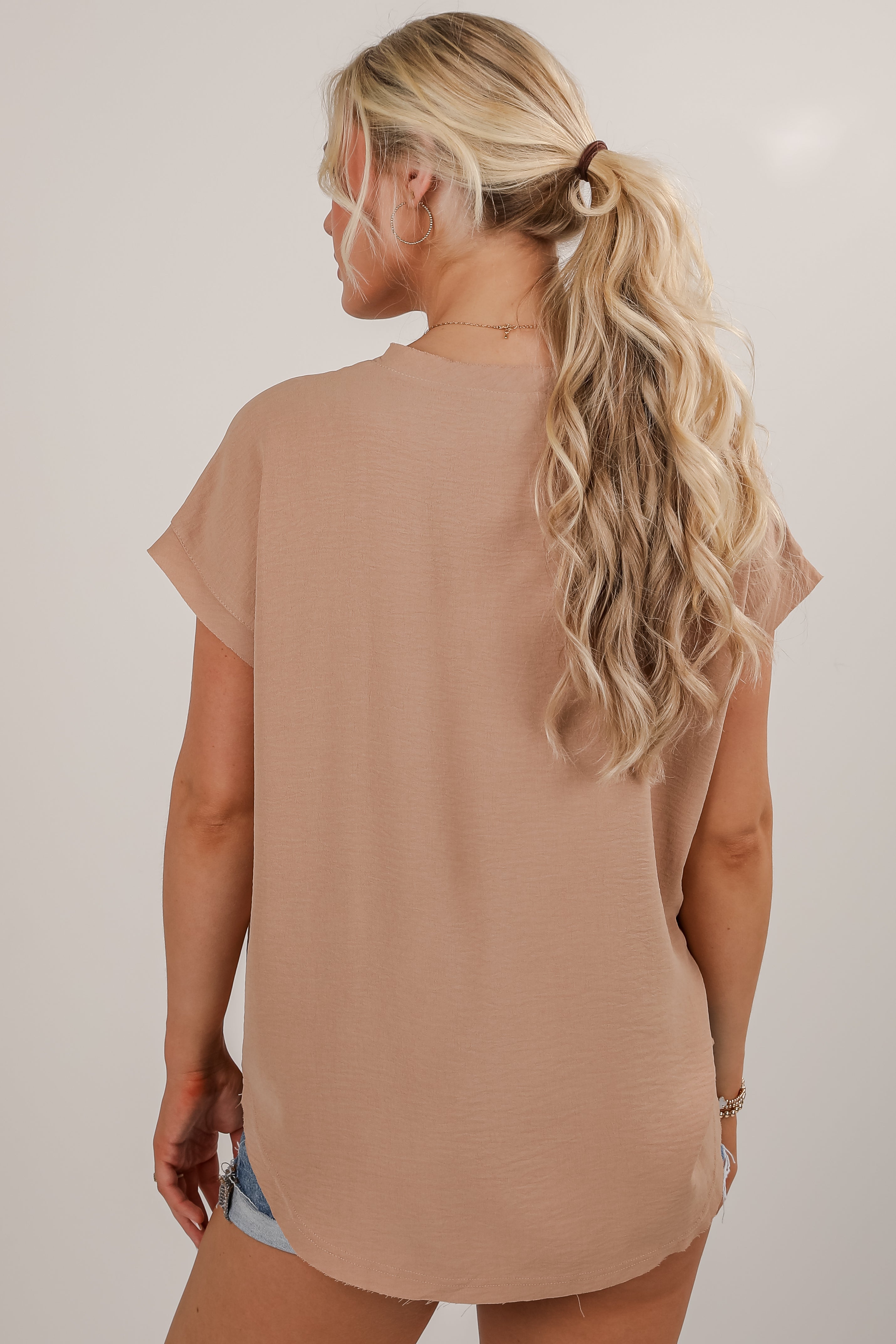 FINAL SALE - All The Charm V-Neck Blouse