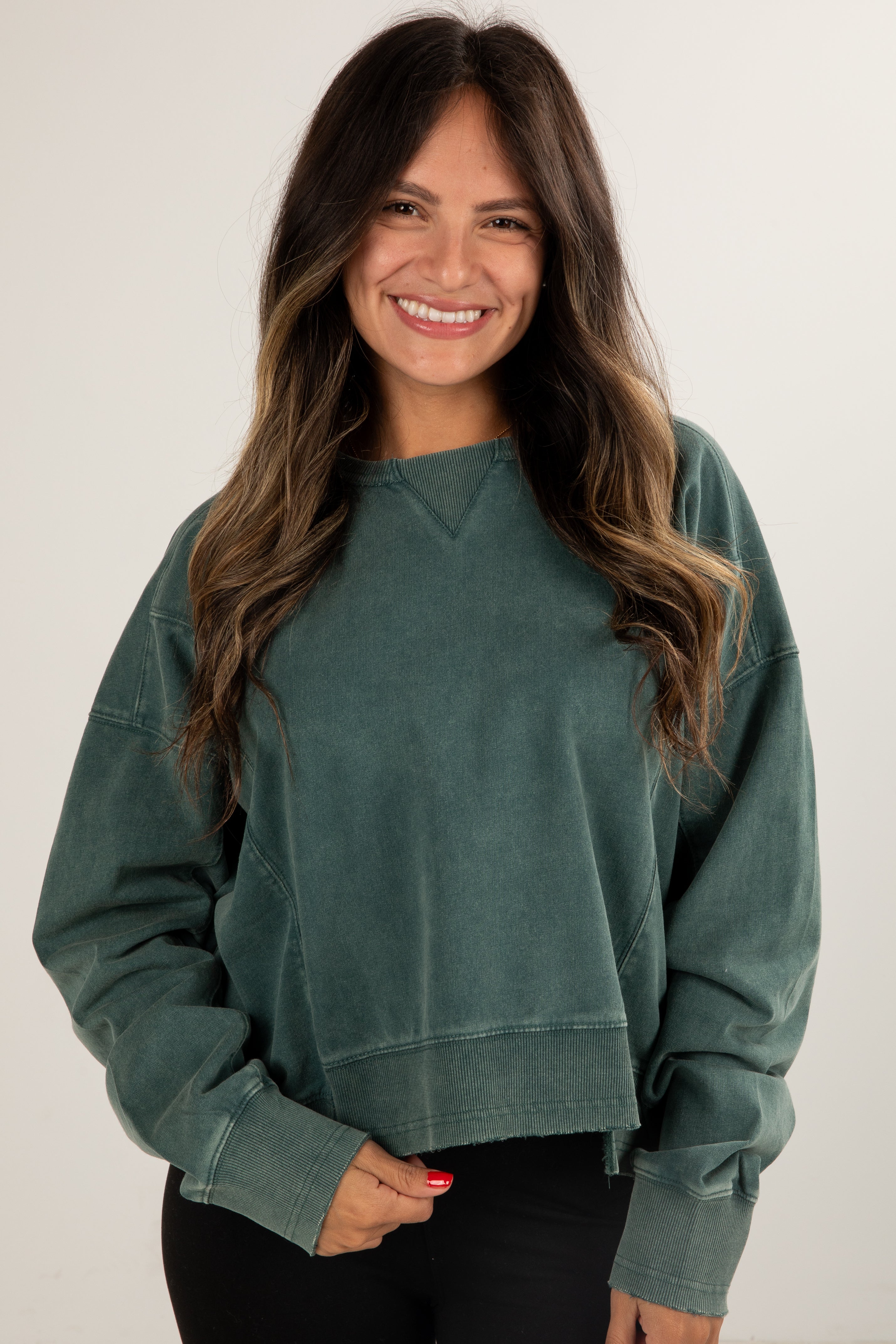 FINAL SALE - Staying At Home Pullover