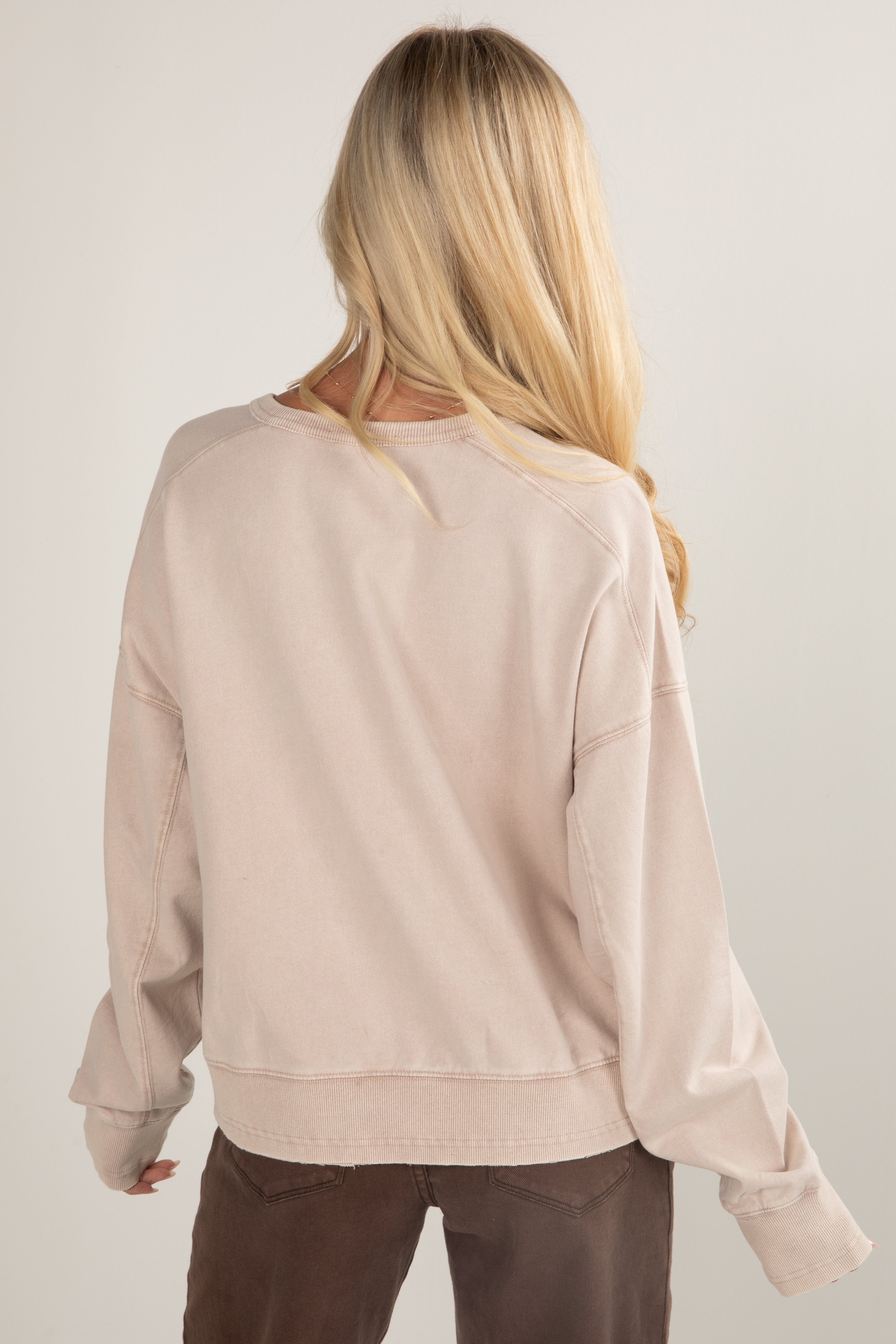 FINAL SALE - Staying At Home Pullover