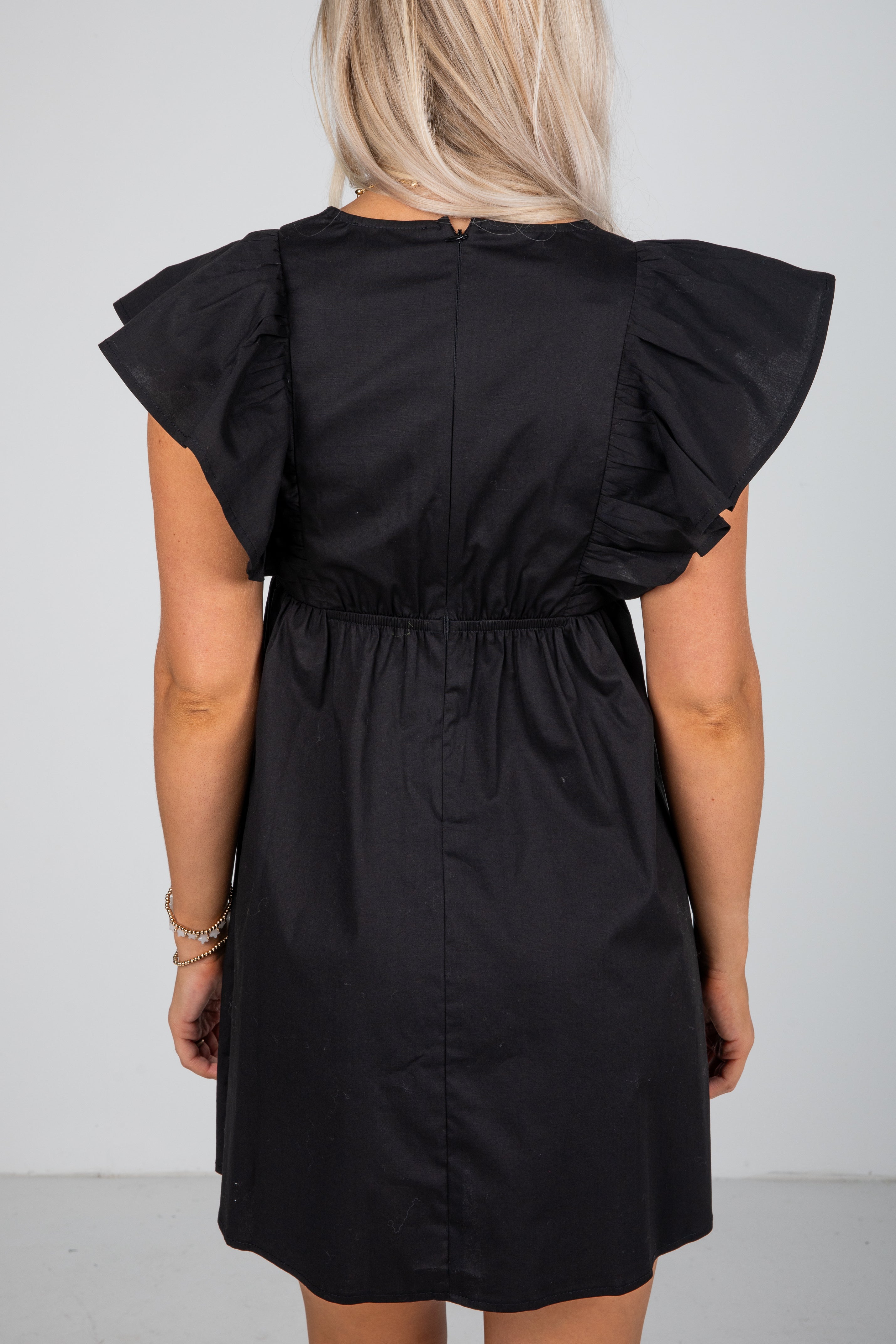 FINAL SALE - Come For It Black Mini Dress