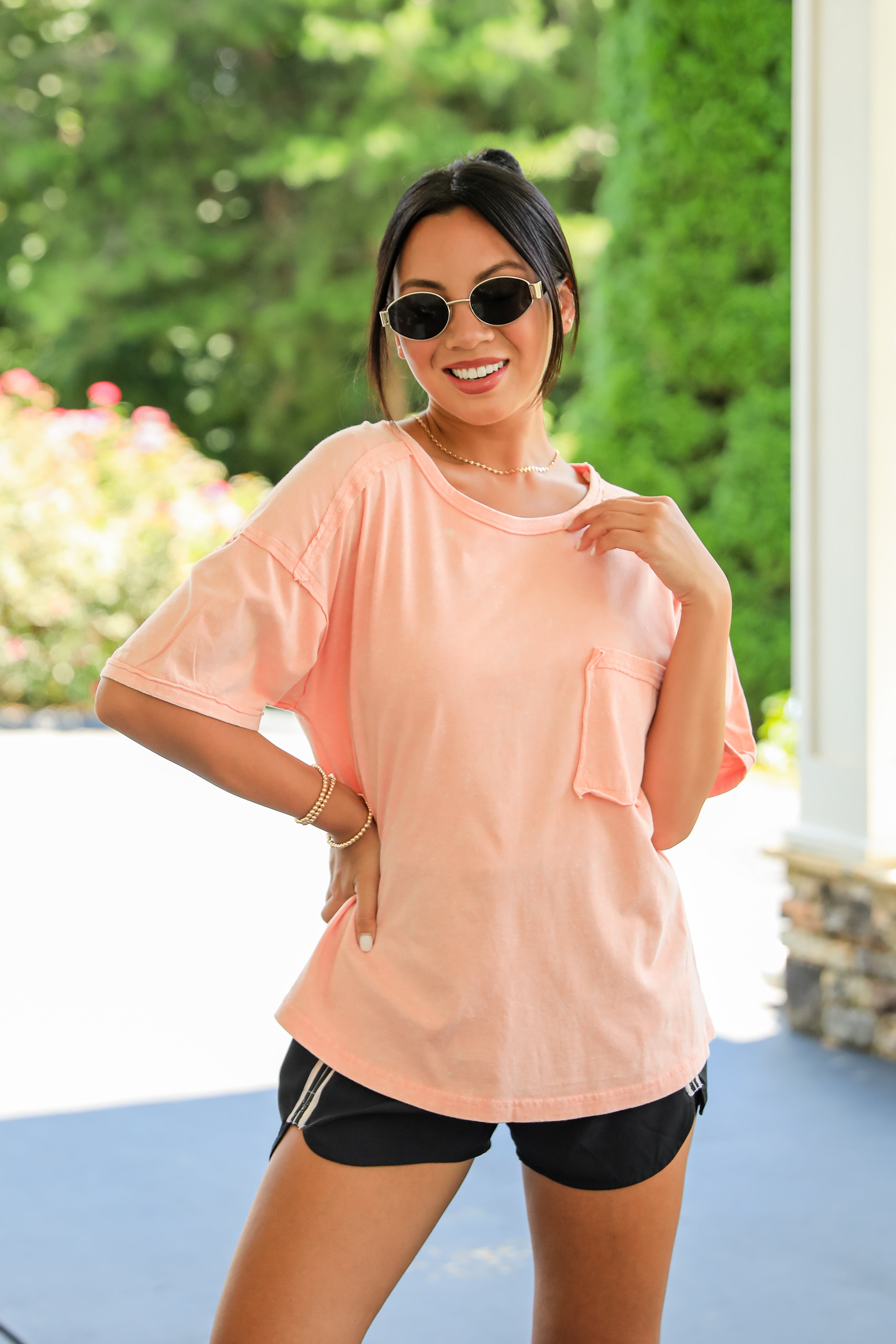 FINAL SALE - Sawyer Acid Washed Tee - DU DEAL