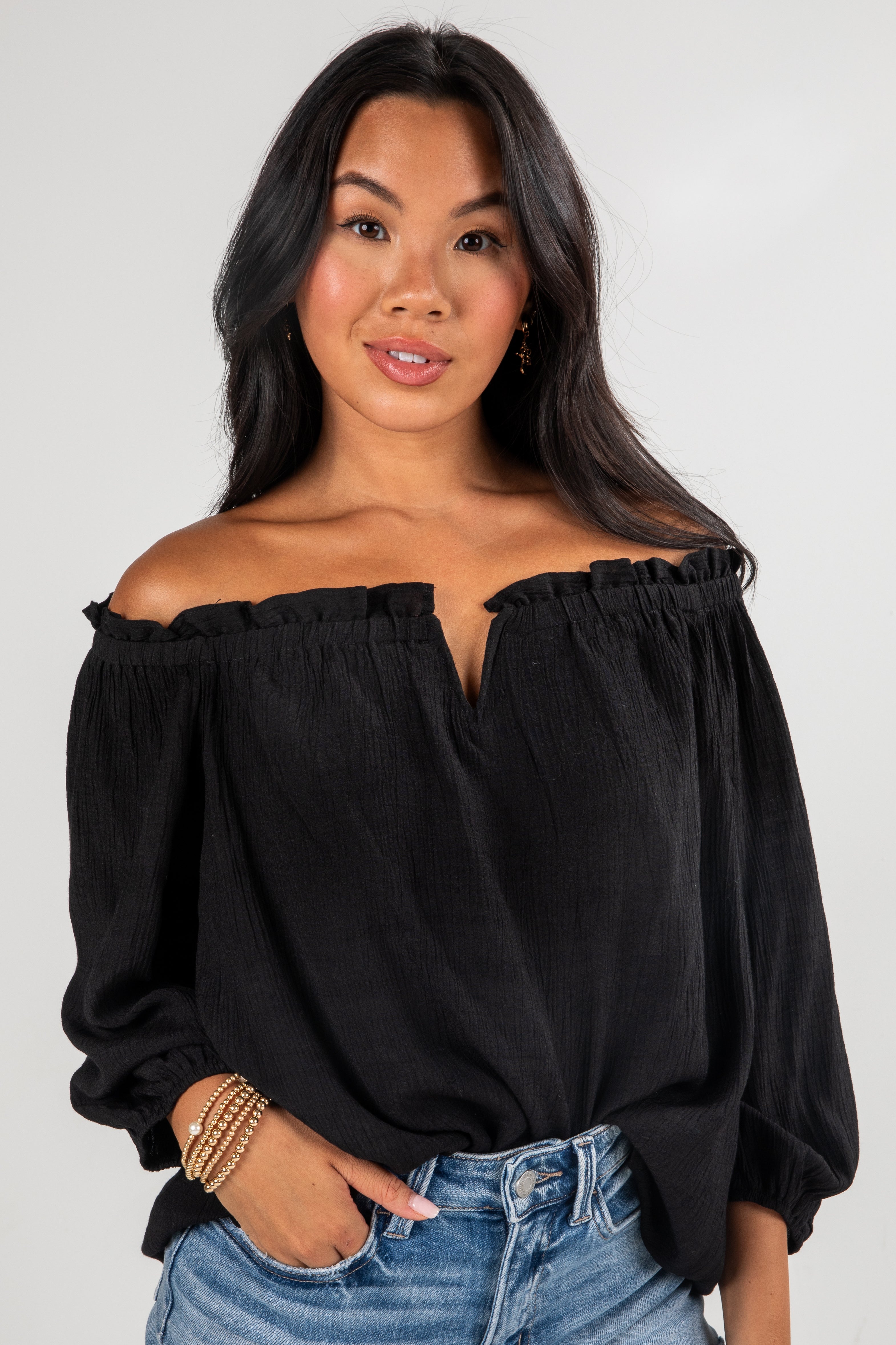 FINAL SALE - It's The Little Things Blouse