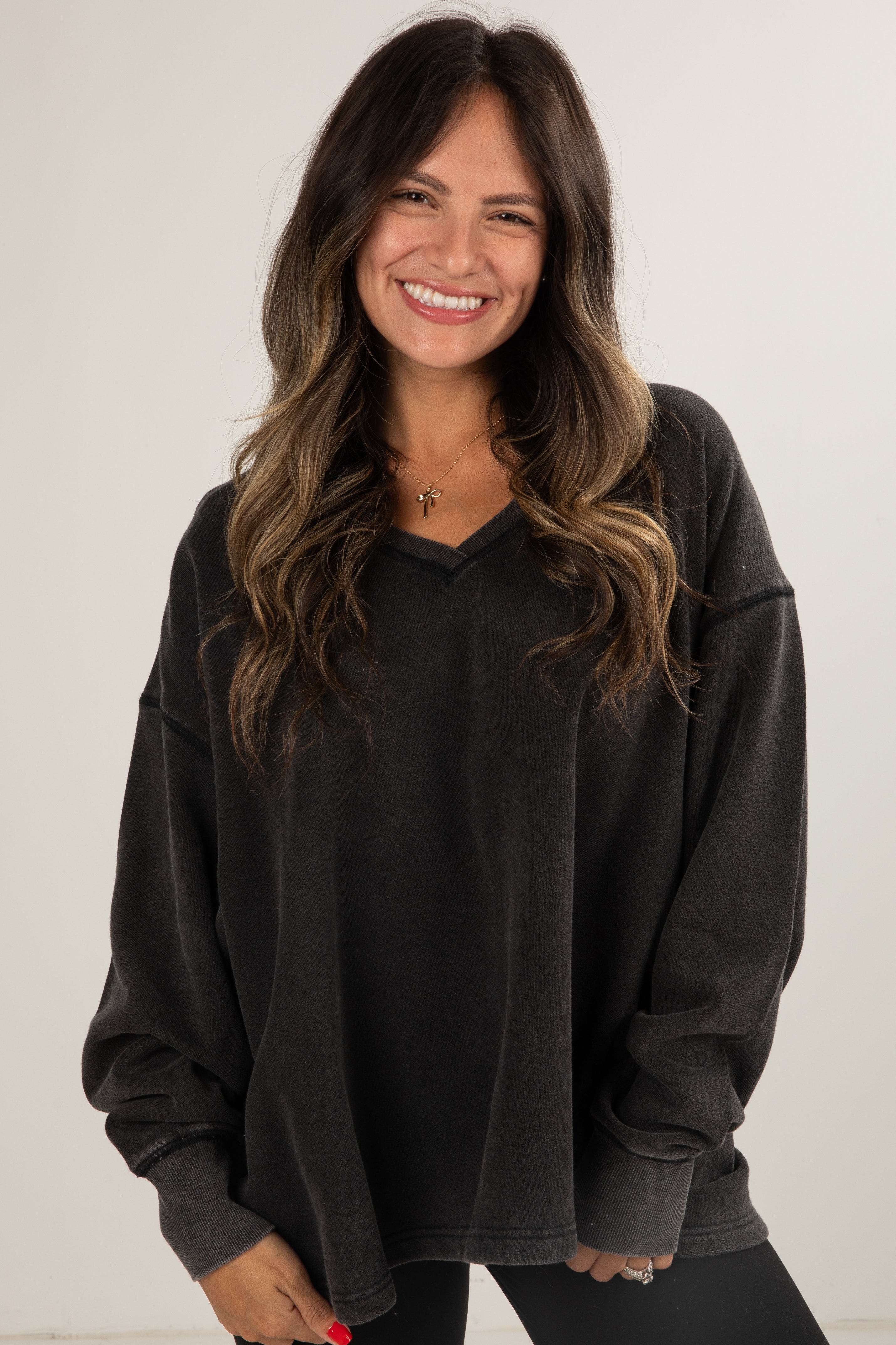 FINAL SALE - Snuggle Up Fleece Pullover