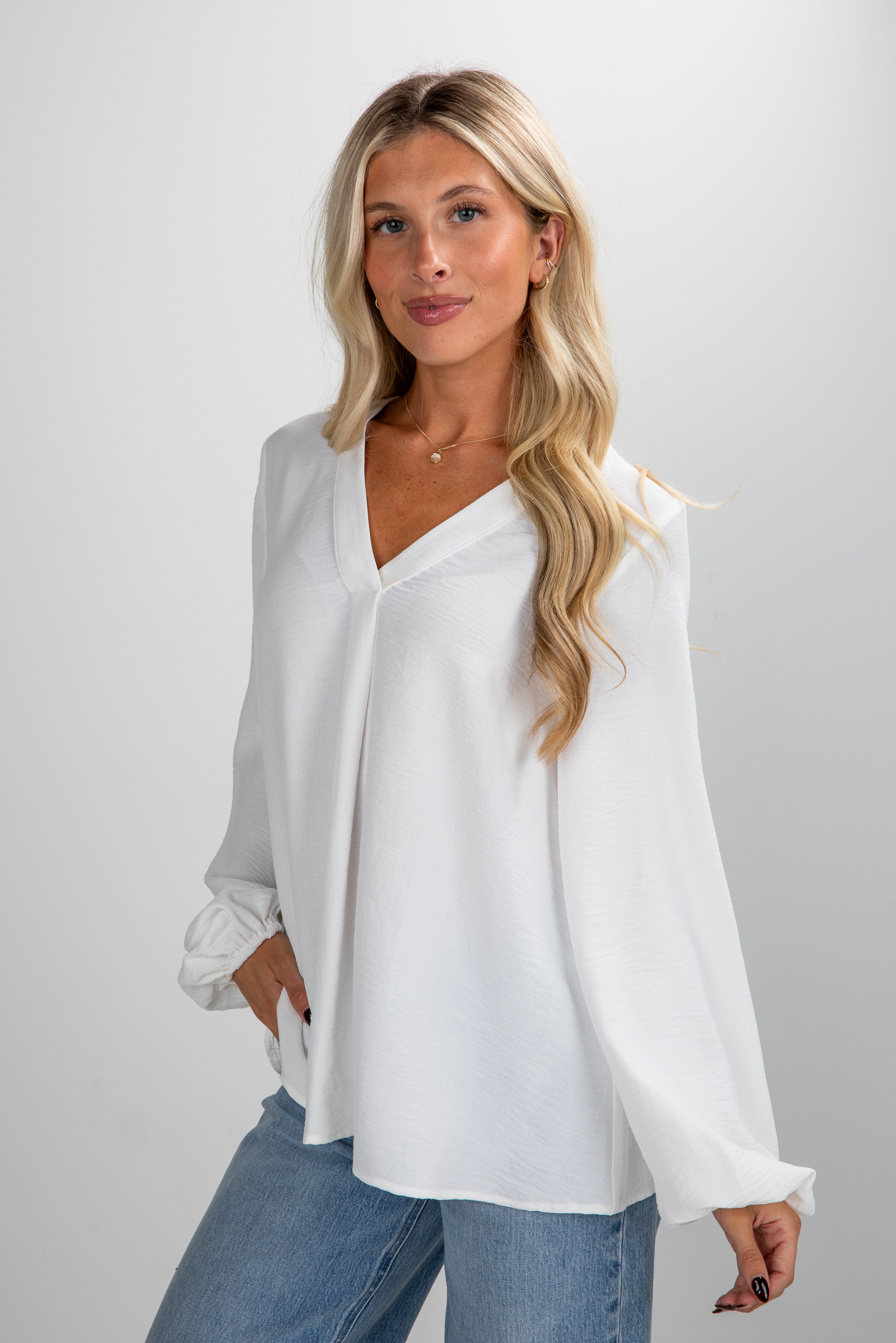 FINAL SALE - For The Day Blouse
