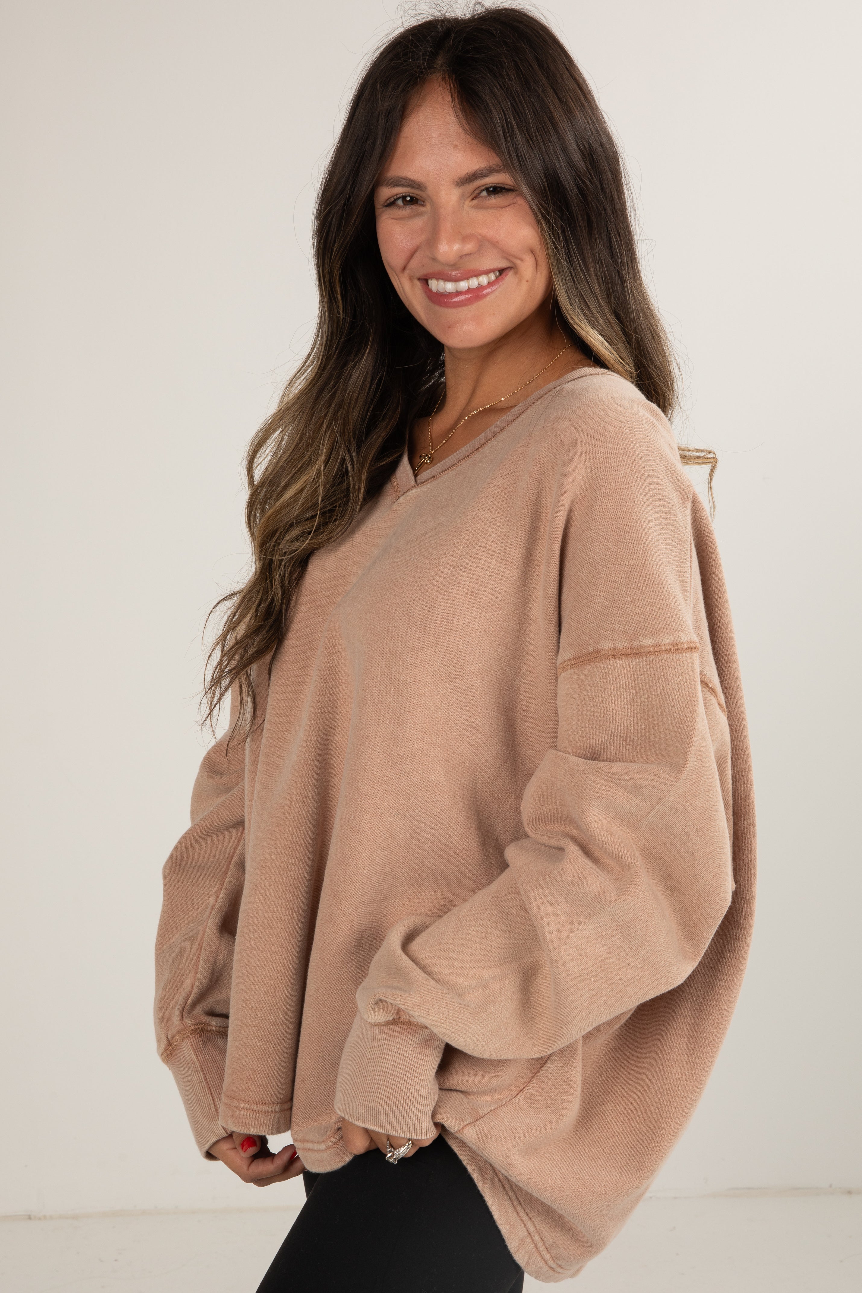 FINAL SALE - Snuggle Up Fleece Pullover