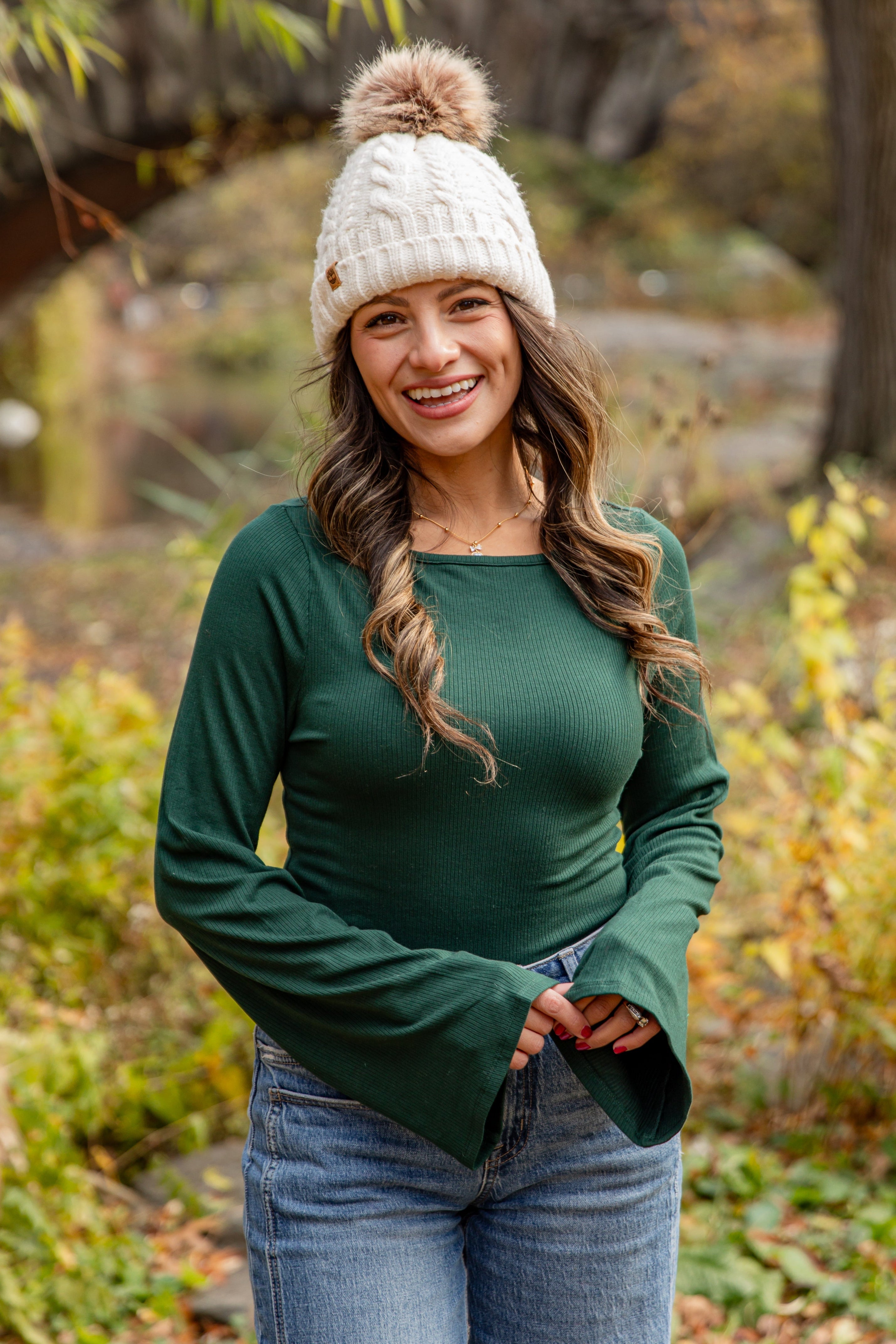 Noelle Everyday Ribbed Knit Top - DOORBUSTER